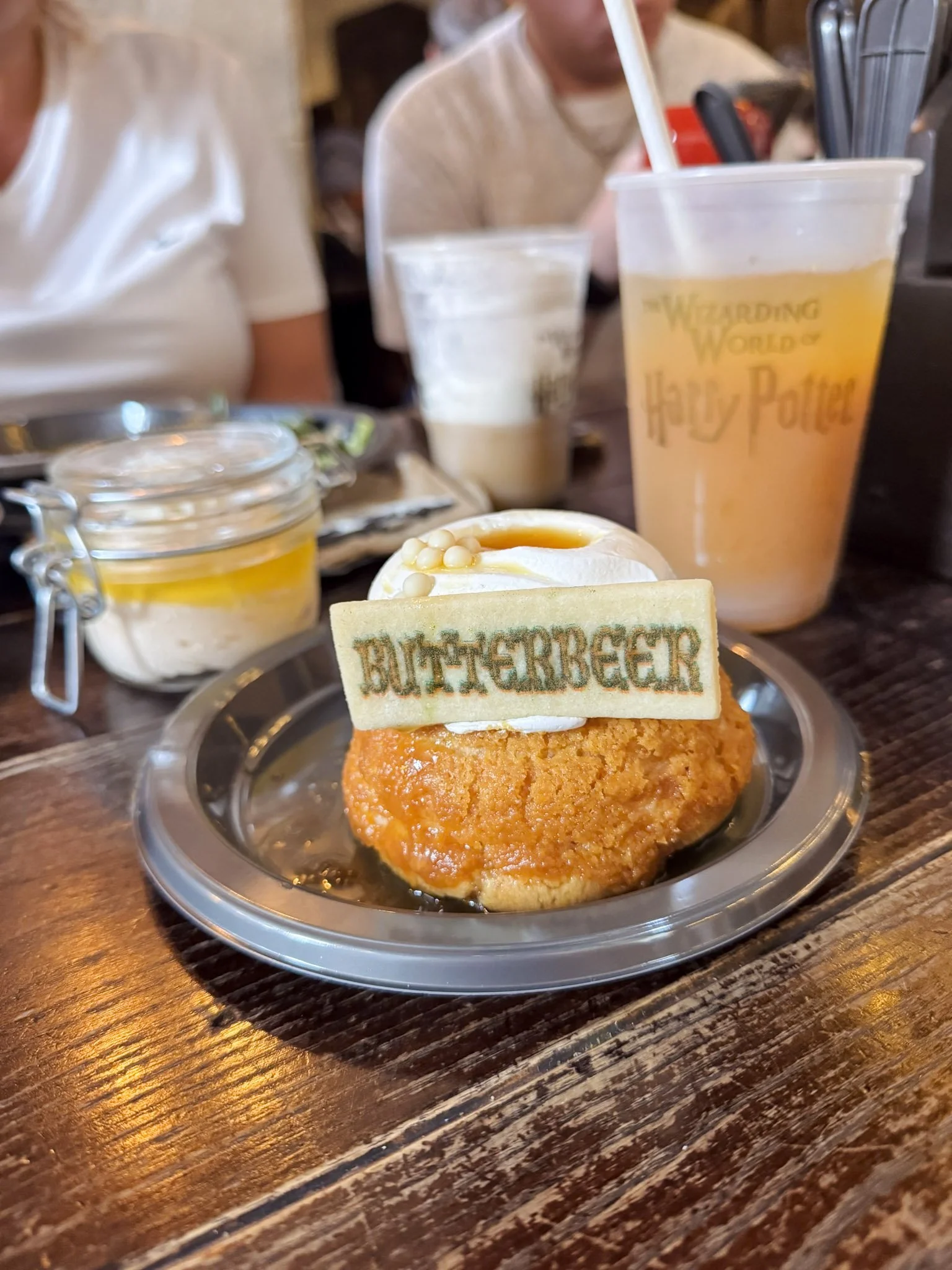 Butterbeer Cream Puff and Potted Cream.jpg