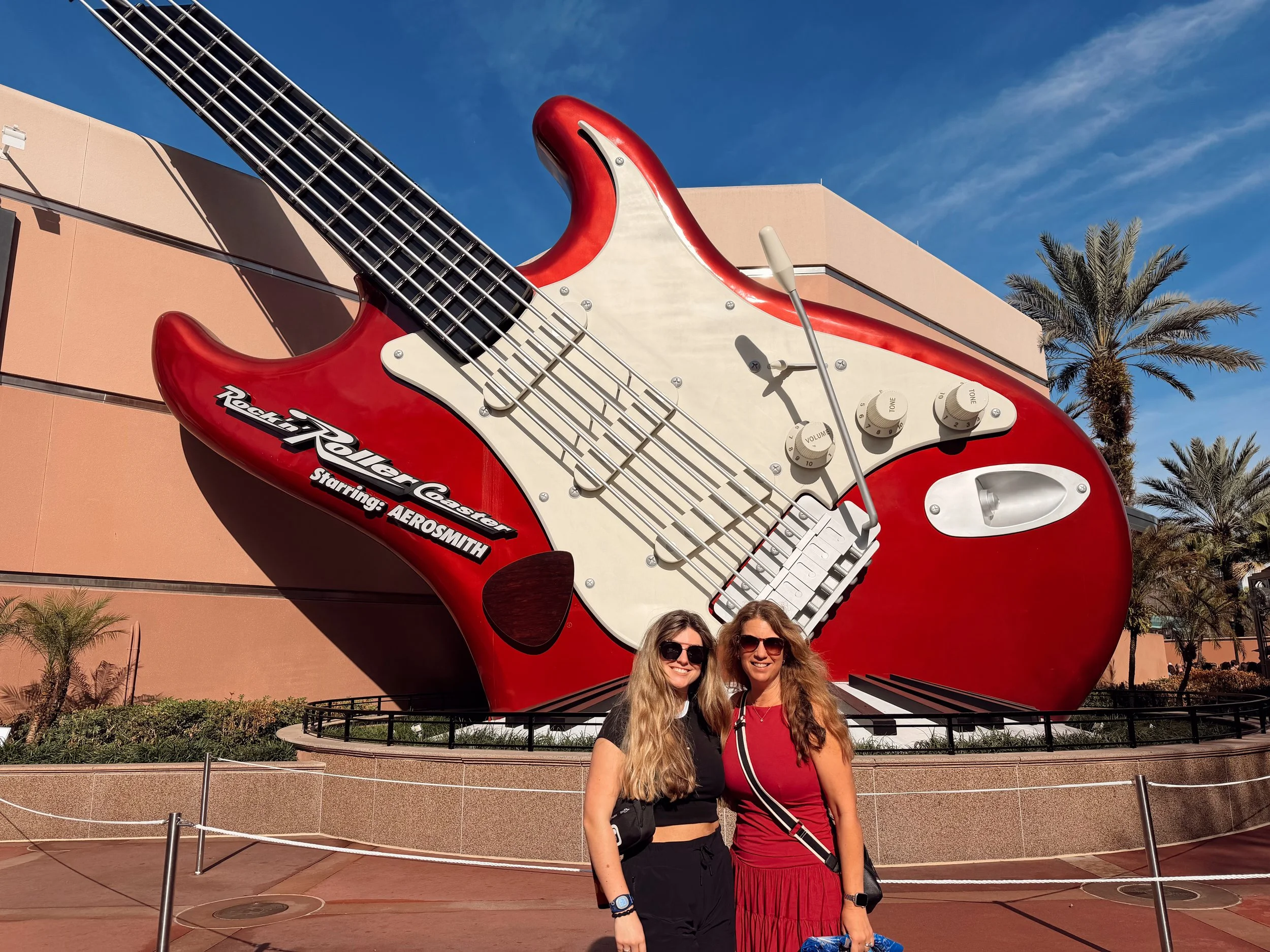 Michele & Allie Rockin Roller Coaster.JPG