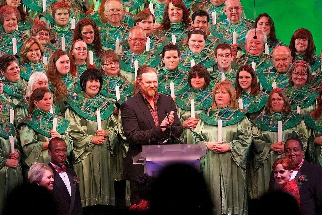 Candlelight Processional at Epcot Festival of the Holidays