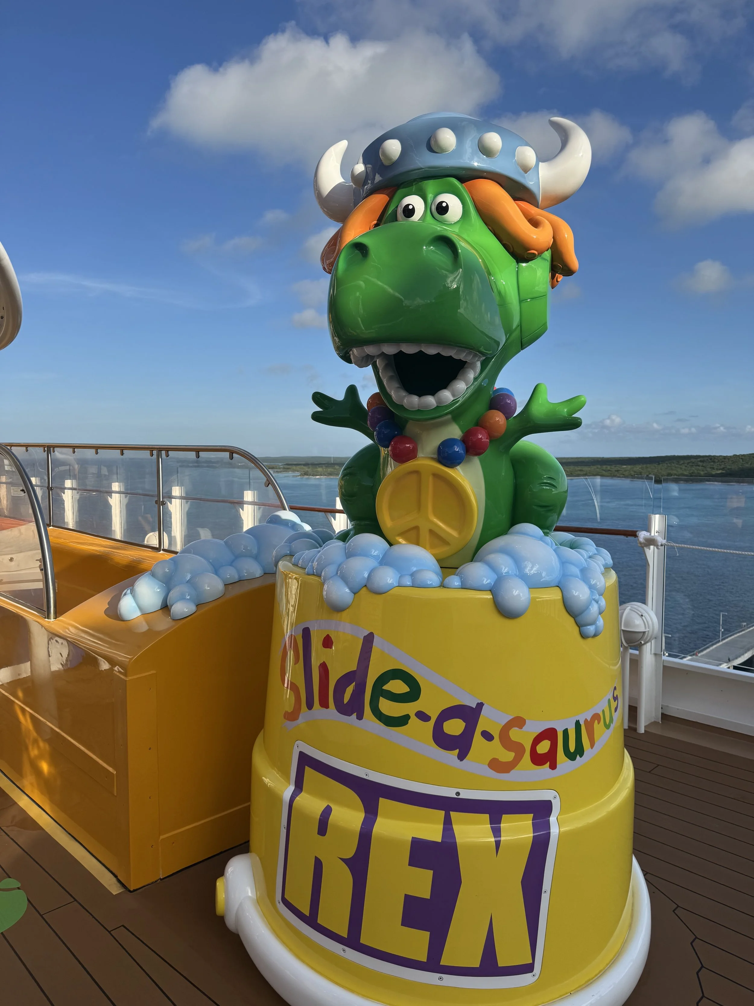 Slide-o-saurus Rex