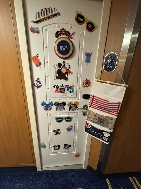 door with magnets