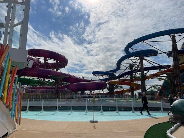 royal caribbean cruise water slides