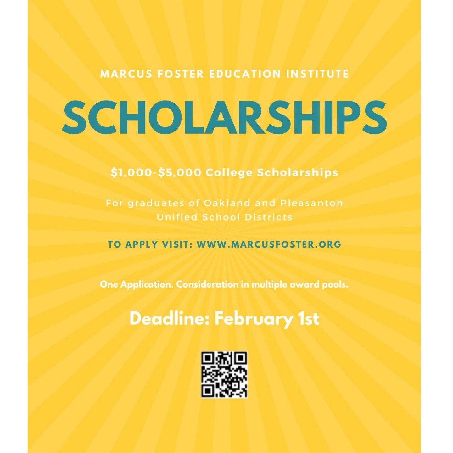 Apply for a scholarship with MFEI today! Deadline Feb 1st