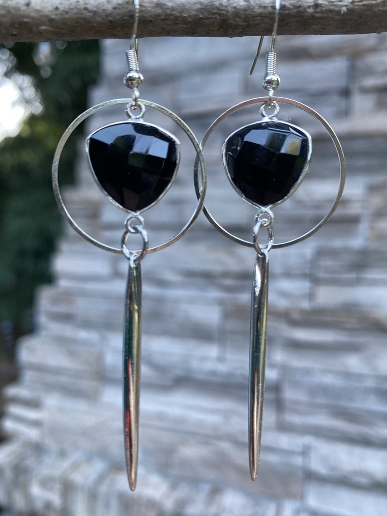 Silver Black Onyx