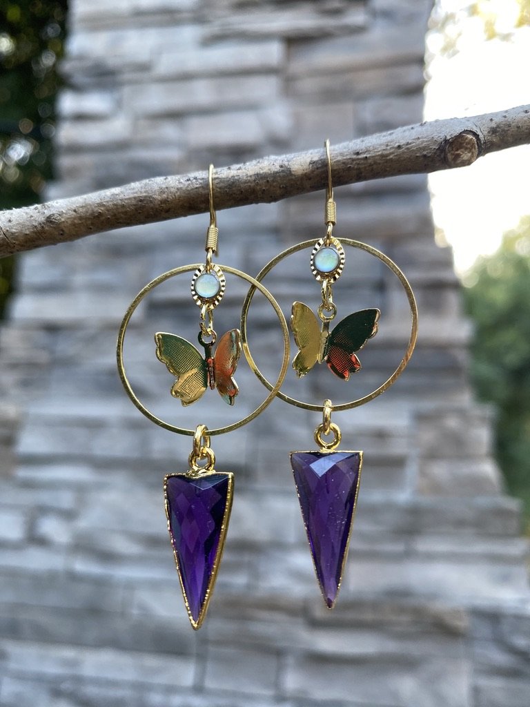 Amethyst Butterflies