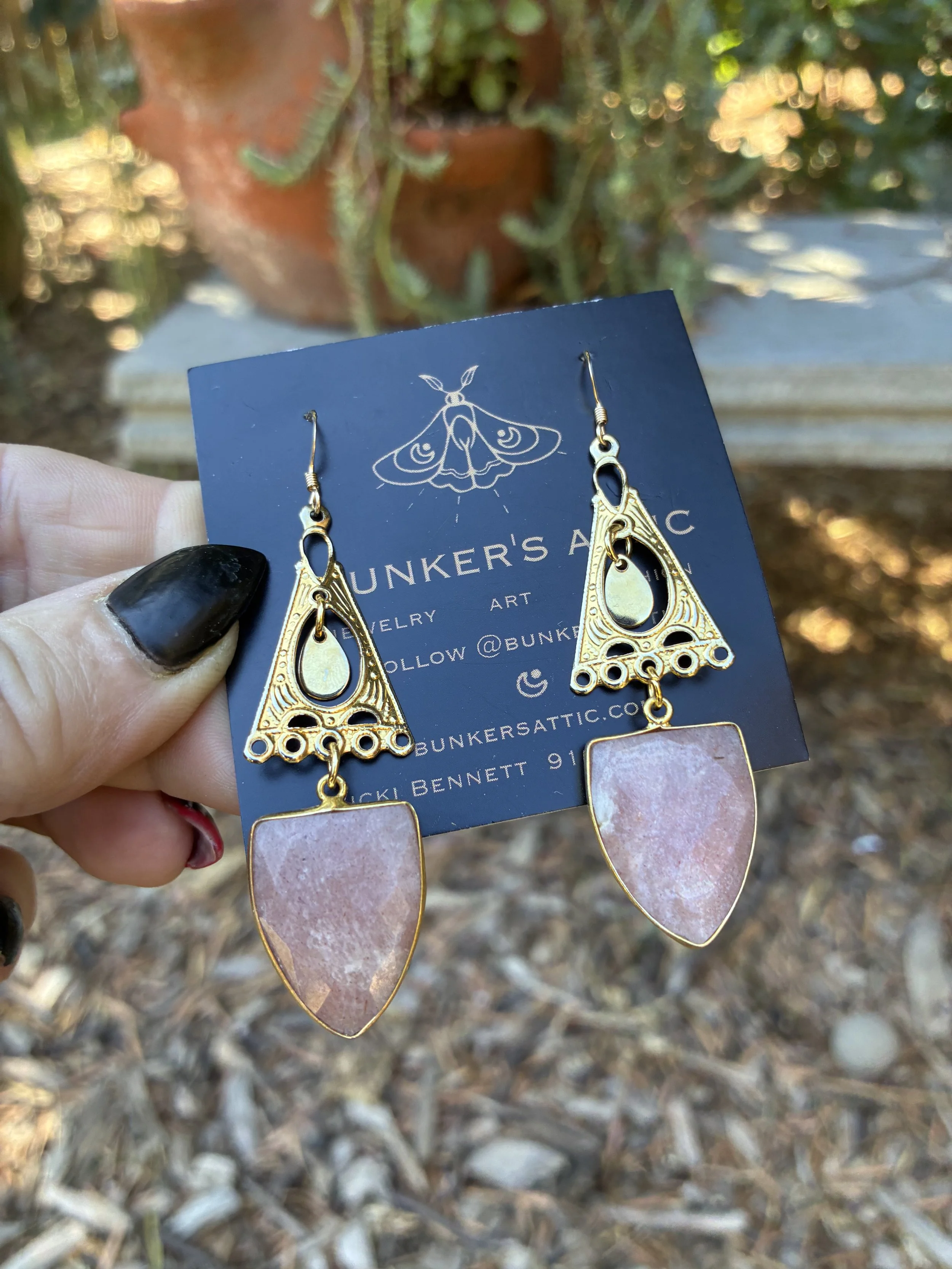 Peach Moonstones