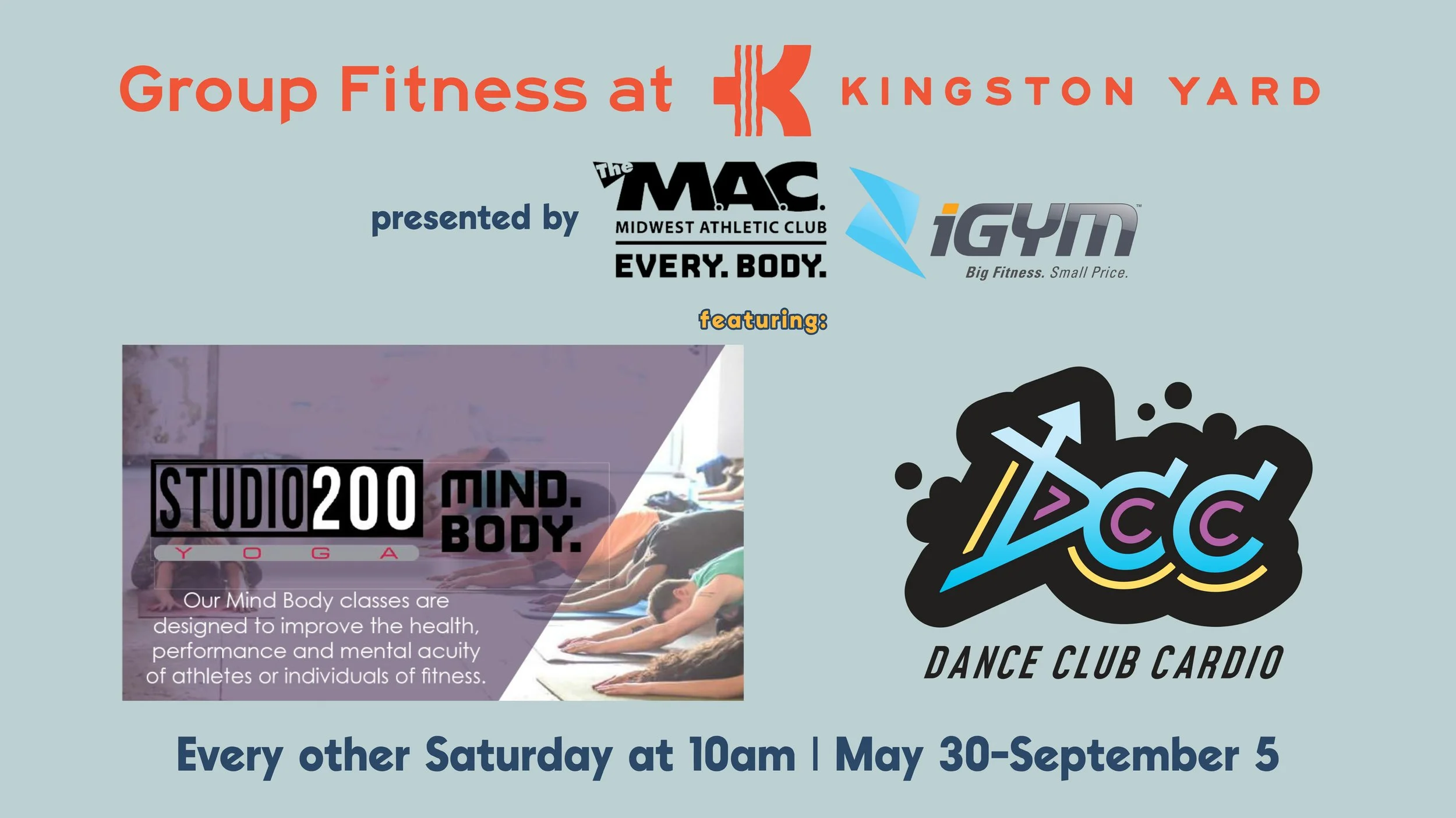 Group Fitness with The M.A.C. & iGym