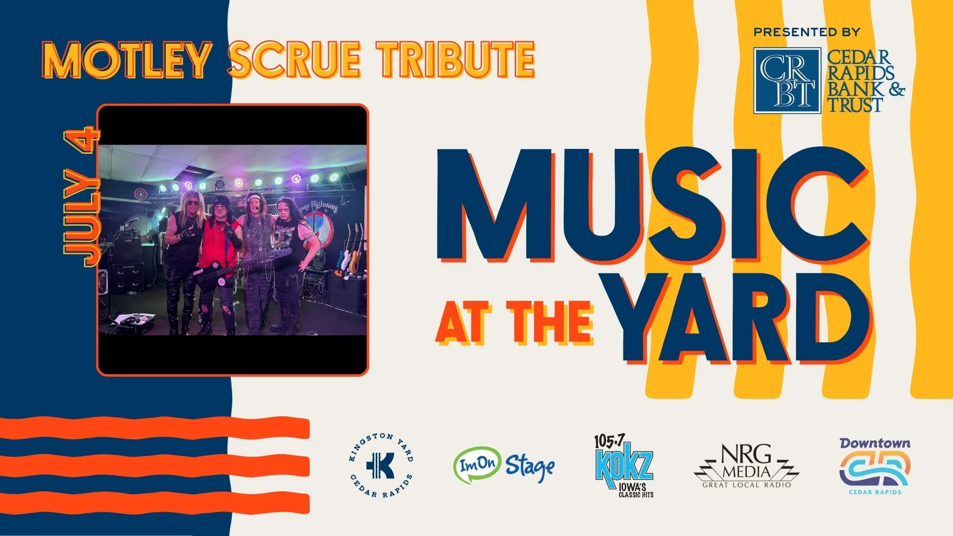 Music at the Yard - Motley Scrue Band