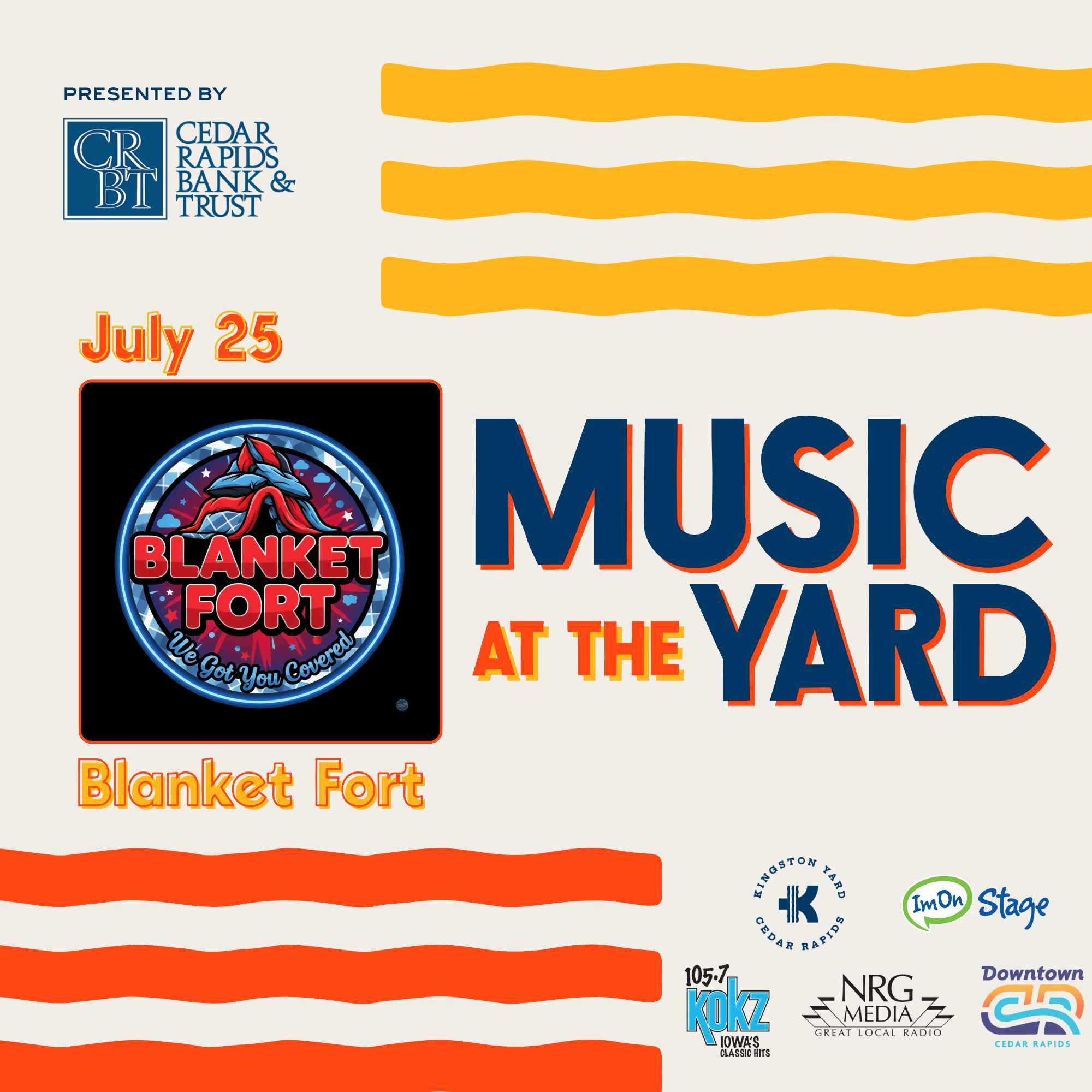 Music at The Yard - Blanket Fort