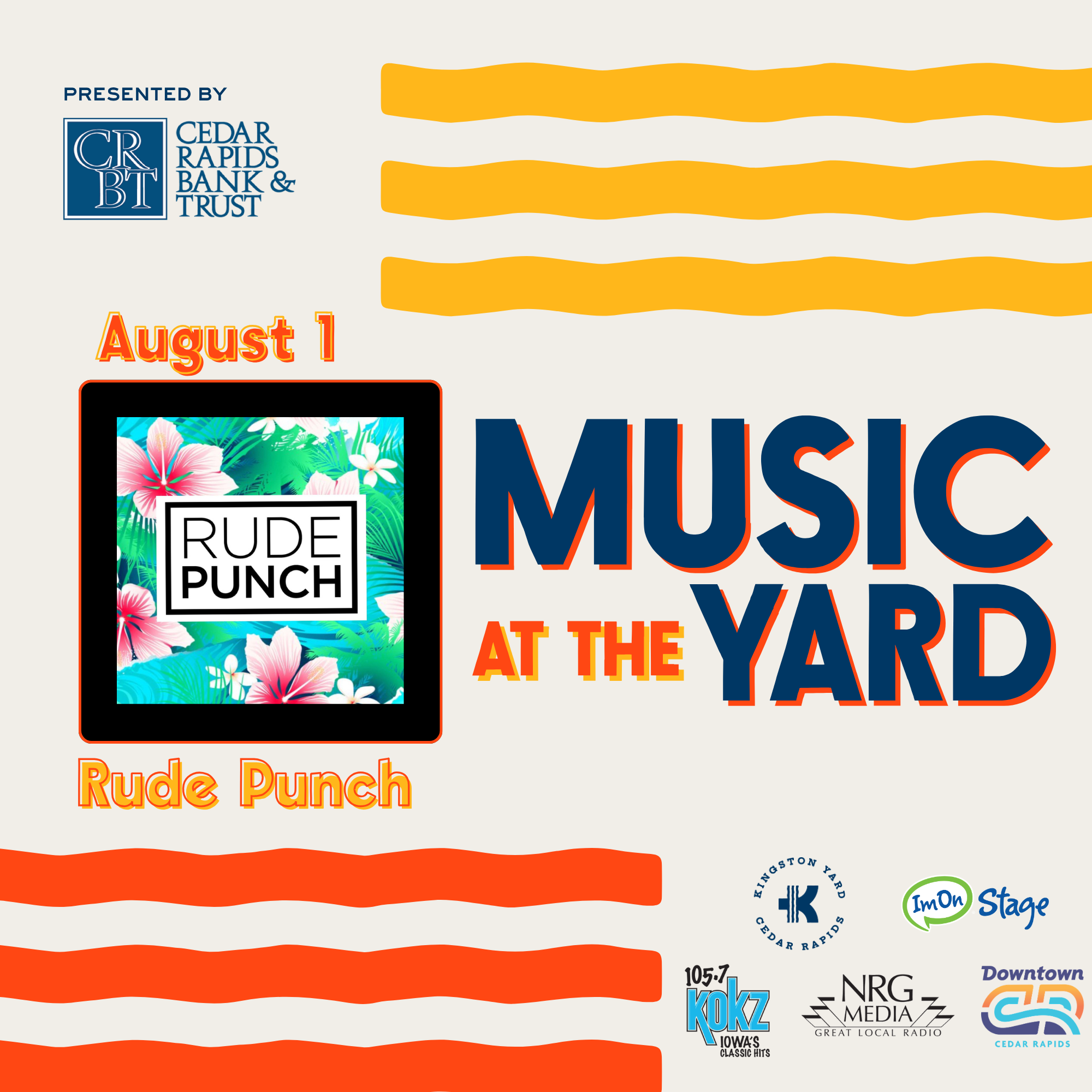 Music at The Yard - Rude Punch