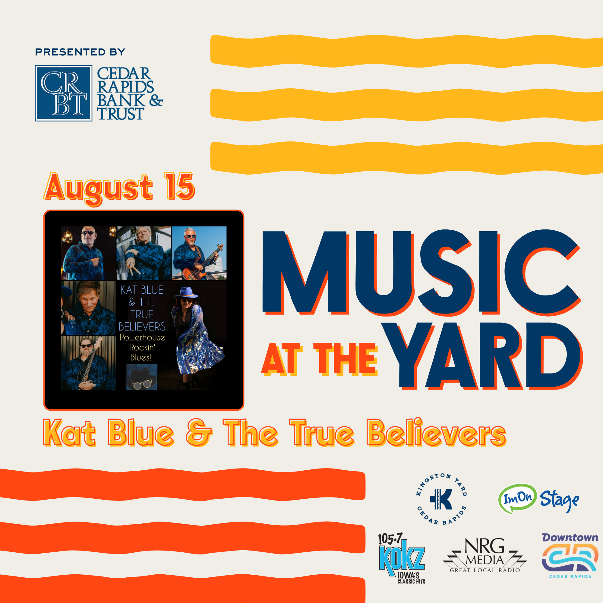 Music at The Yard - Kat Blue & The True Believers