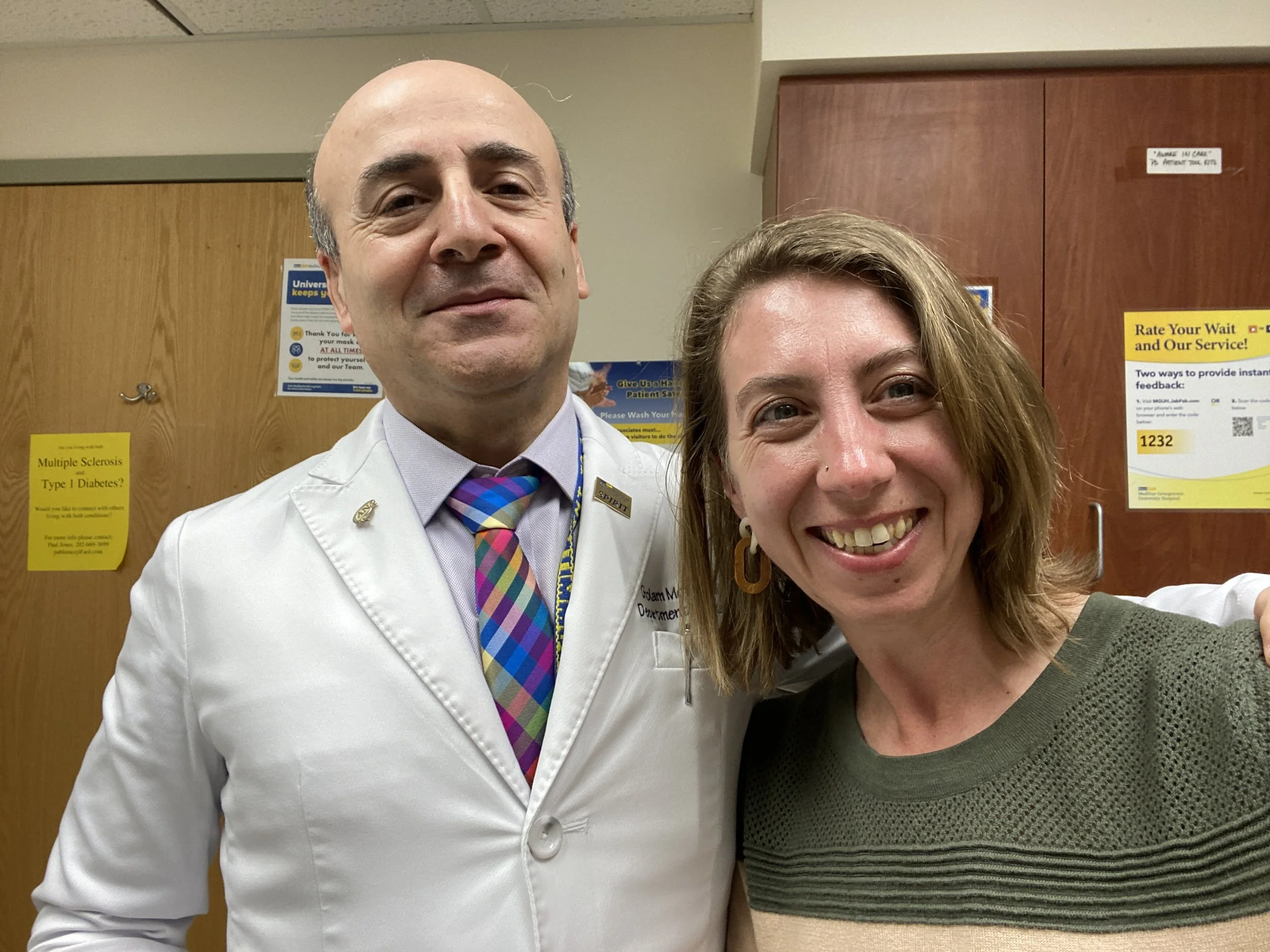 Dr. Gholam Motamedi at Medstar Georgetown Hospital