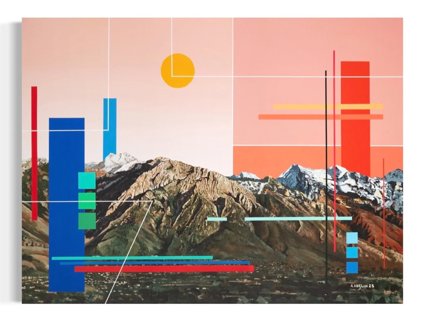 &ldquo;THERE&rsquo;S STILL TIME&rdquo; - 36x48 acrylic on canvas. Commissioned piece off to some wonderful collectors in Dallas. Limited run prints available now on my site. Hand signed and numbered. ✌️