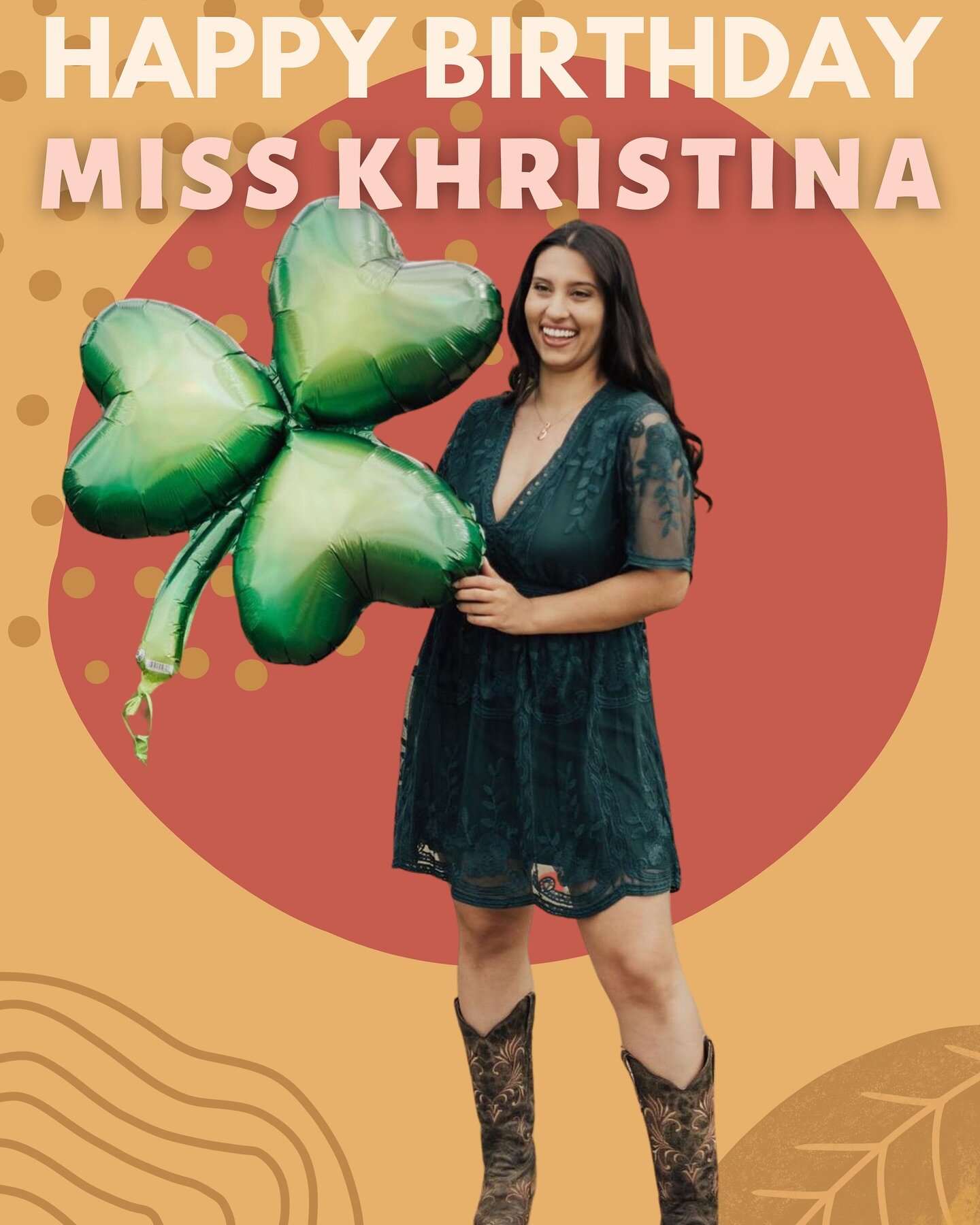 🎉 Happy Birthday to RAD&rsquo;s talented, creative, artistic, beautiful, loyal, and simply incredible Miss Khristina! 

🌟 You are loved &amp; admired by all at RAD! We hope you had an incredible birthday! 

❤️ Join us in wishing Miss Khristina a ve