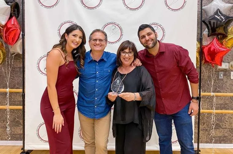 Nadine and Ramsey Hassen with Darryl and Linda Retter at RAD