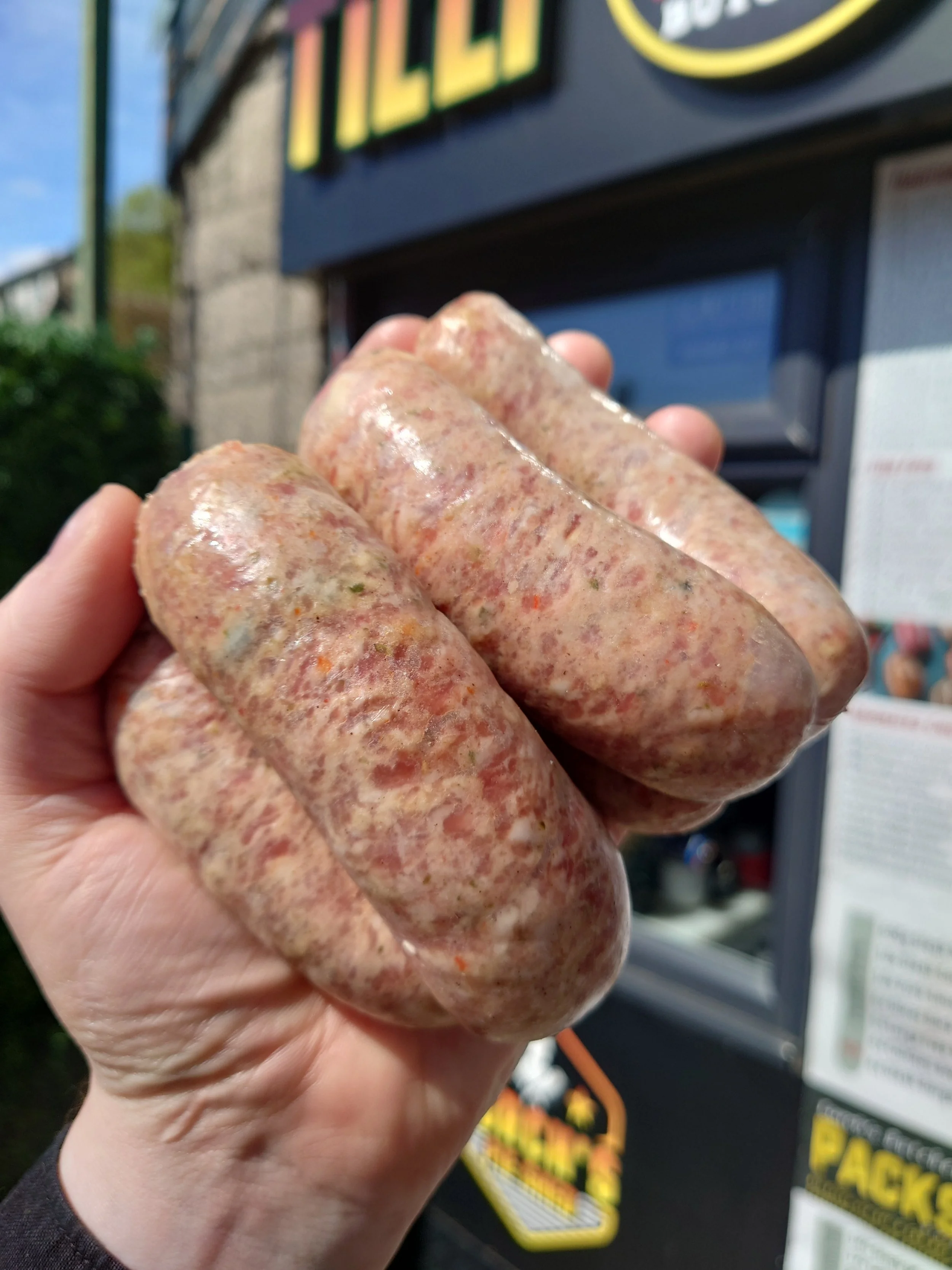 Jalapeno & 3 Cheese Pork Sausages - 6 Pack