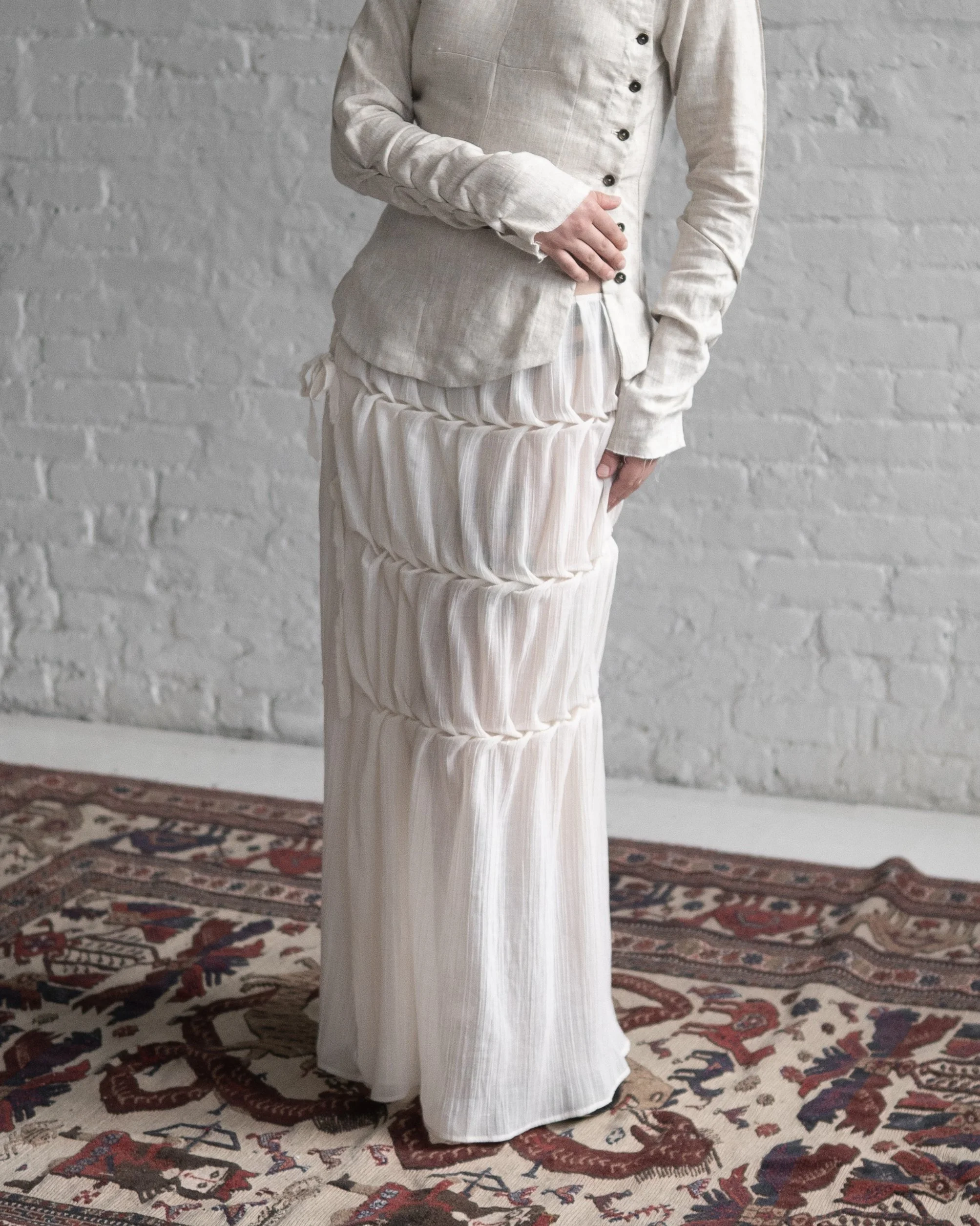 EPHOC SKIRT -  NATURAL