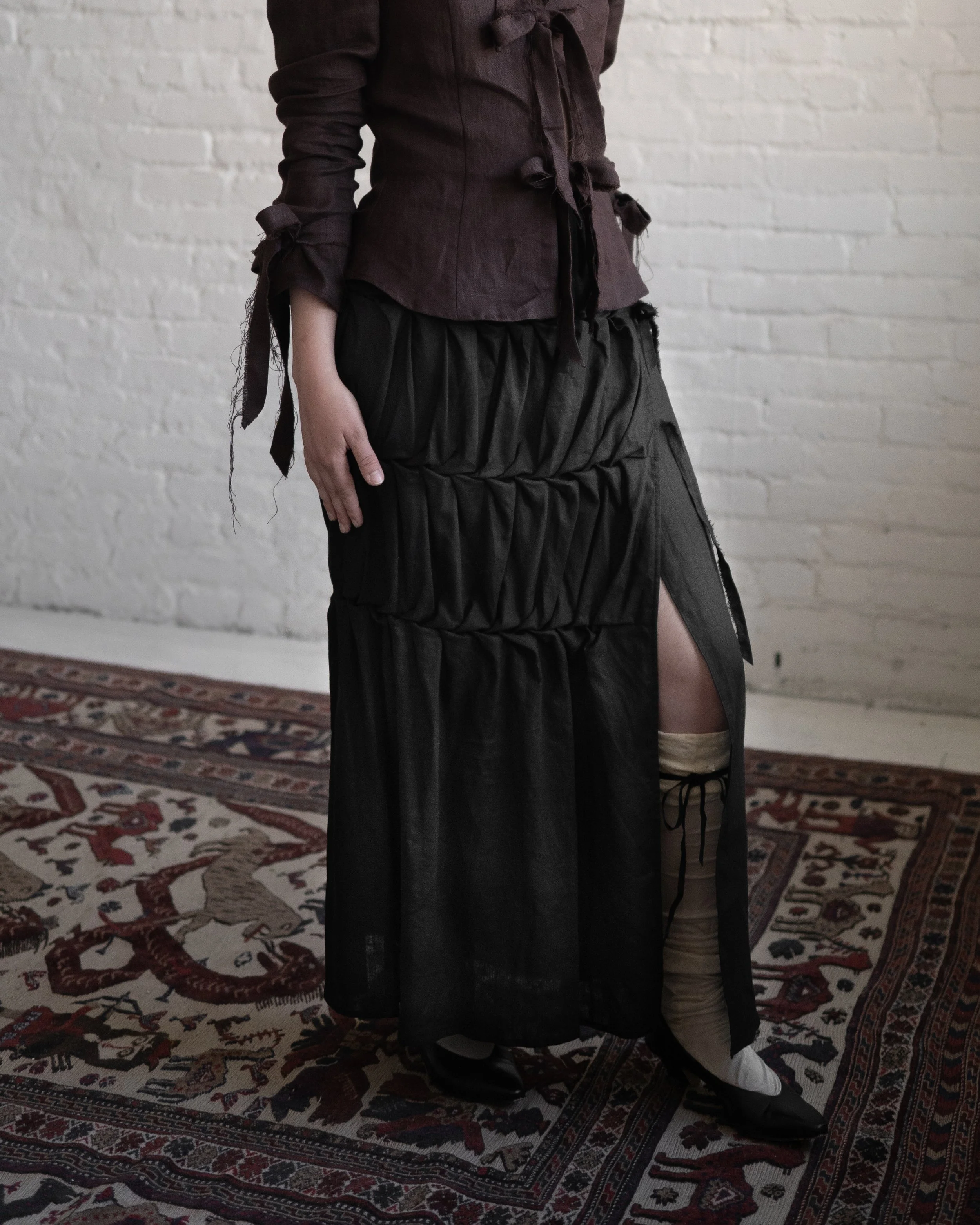 EPHOC SKIRT -  BLACK
