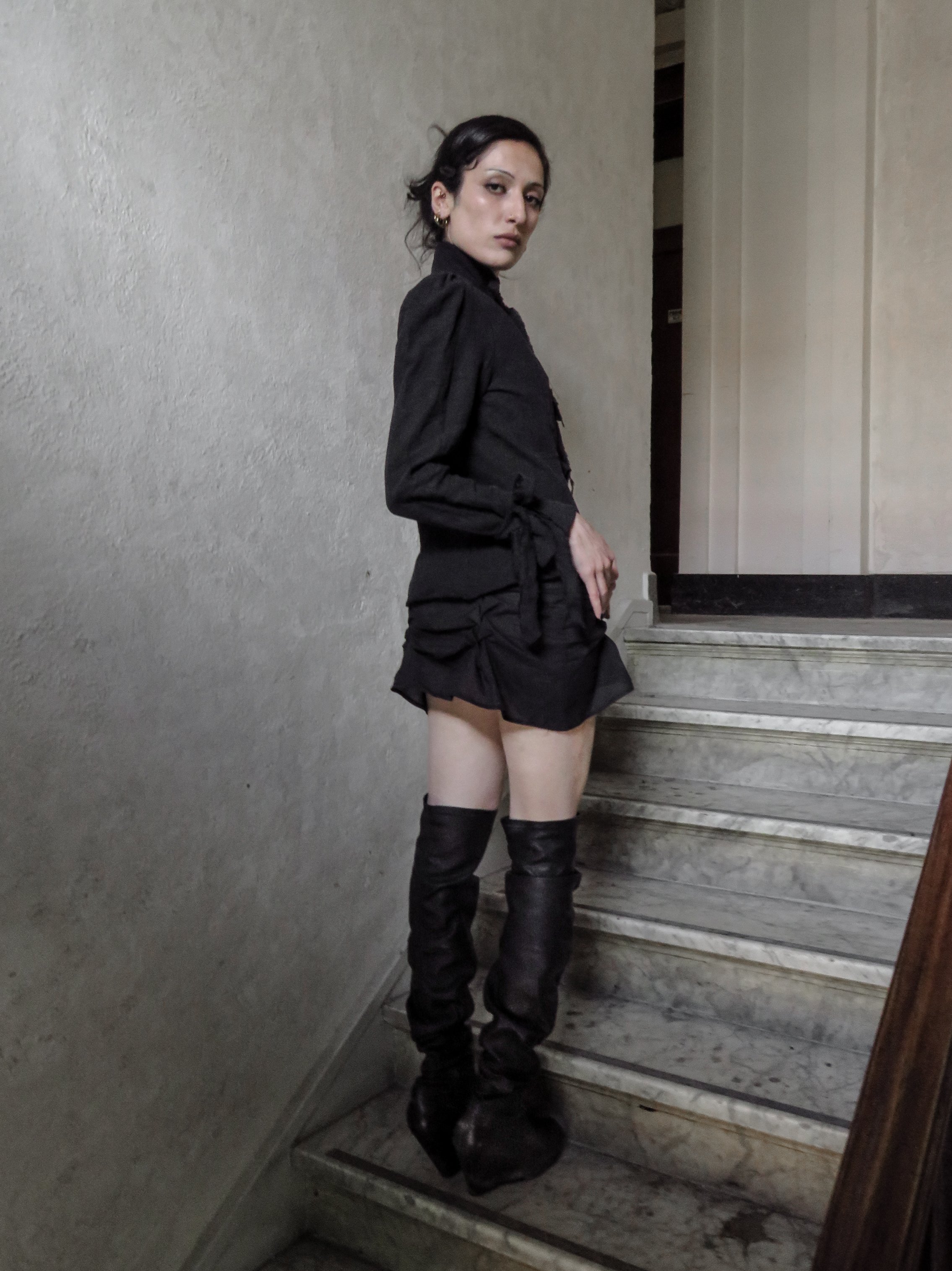mini skirt + renunciation blouse-6.jpg