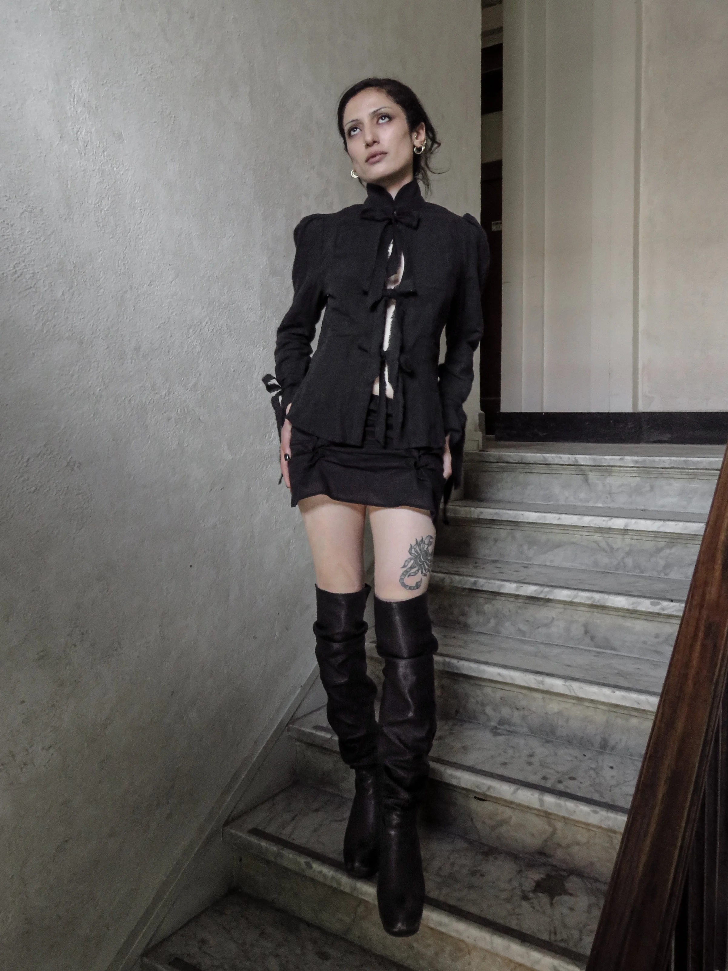 mini skirt + renunciation blouse-9.jpg