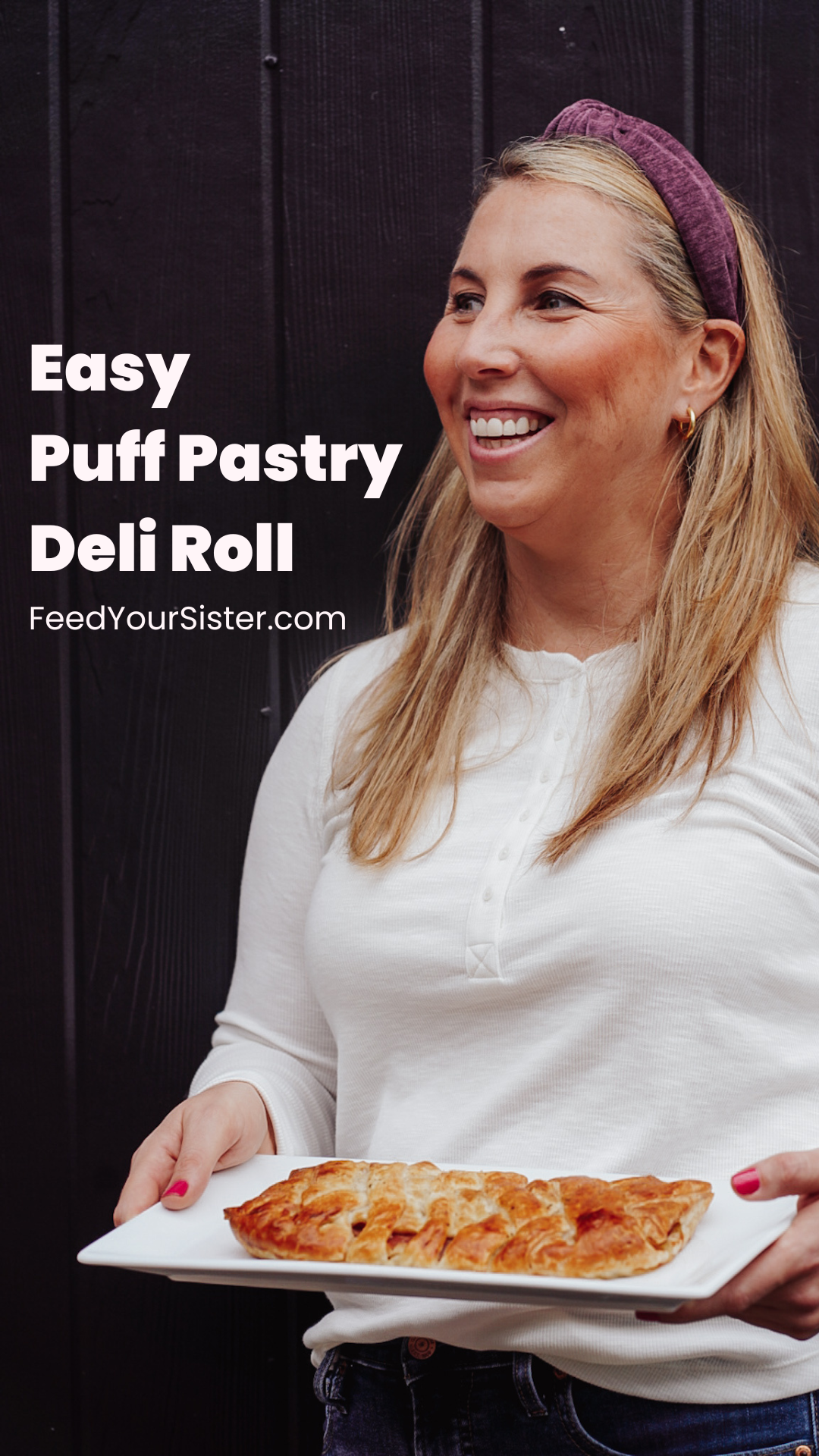 Puff Pastry Deli Roll on Serving Platter.png