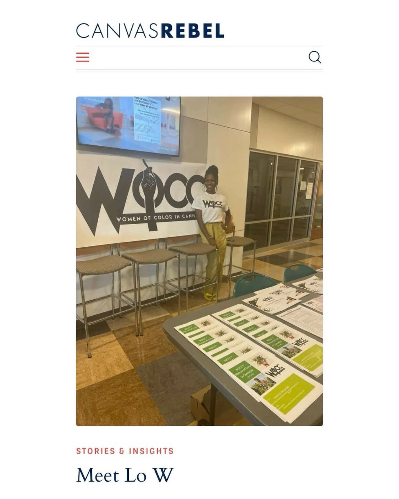 Still on a high from this weekend! Educating community and connecting with like minded folks is why we continue to show up in the space.
We had the opportunity to discuss our work with a publication we support. Thank you to @canvasrebel for taking t