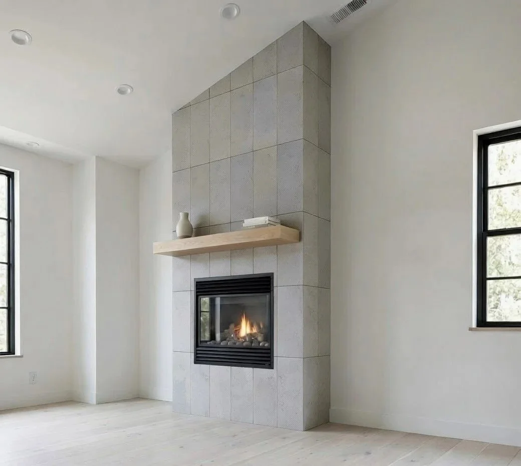 Side Fireplace Upgrade Option