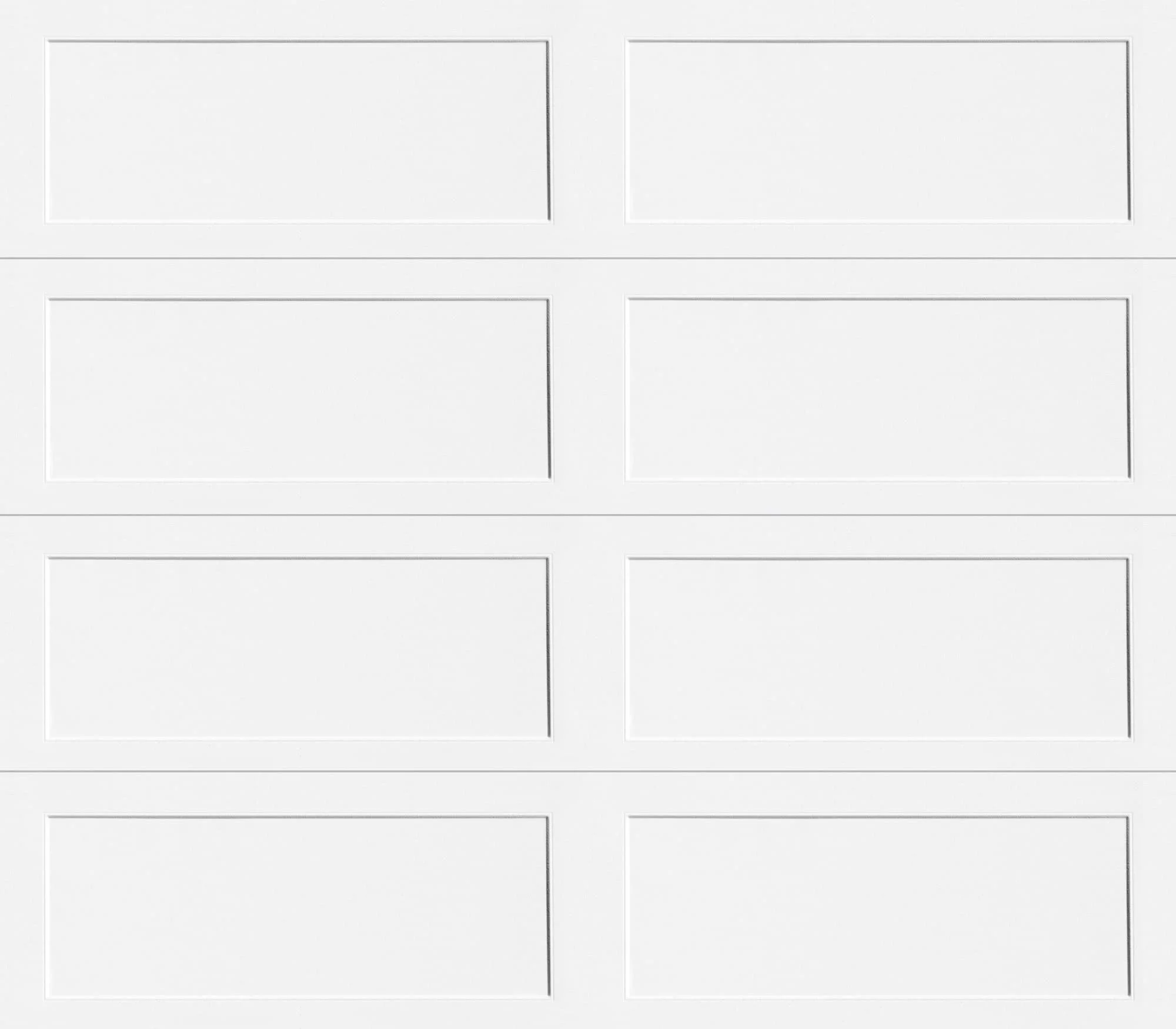 Recessed Long
Panel option