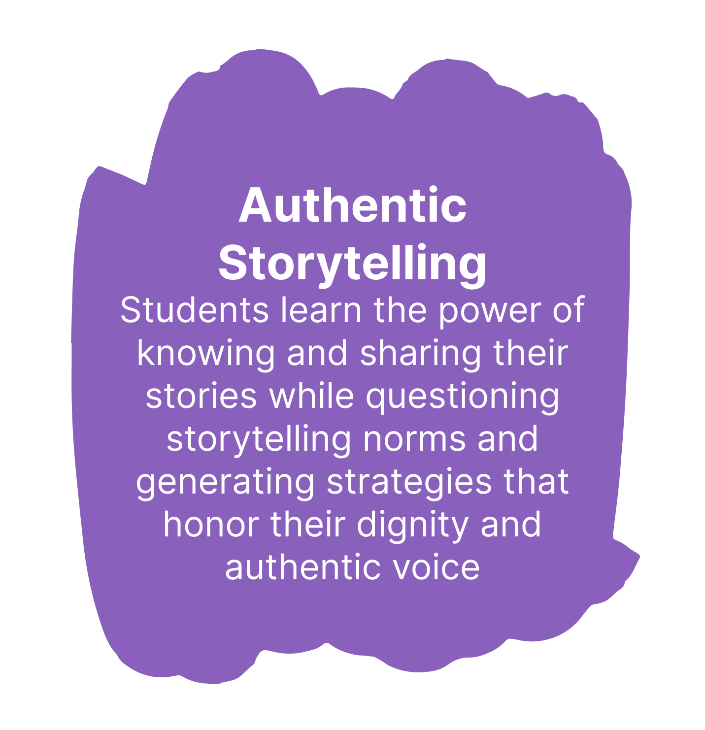 authentic storytelling