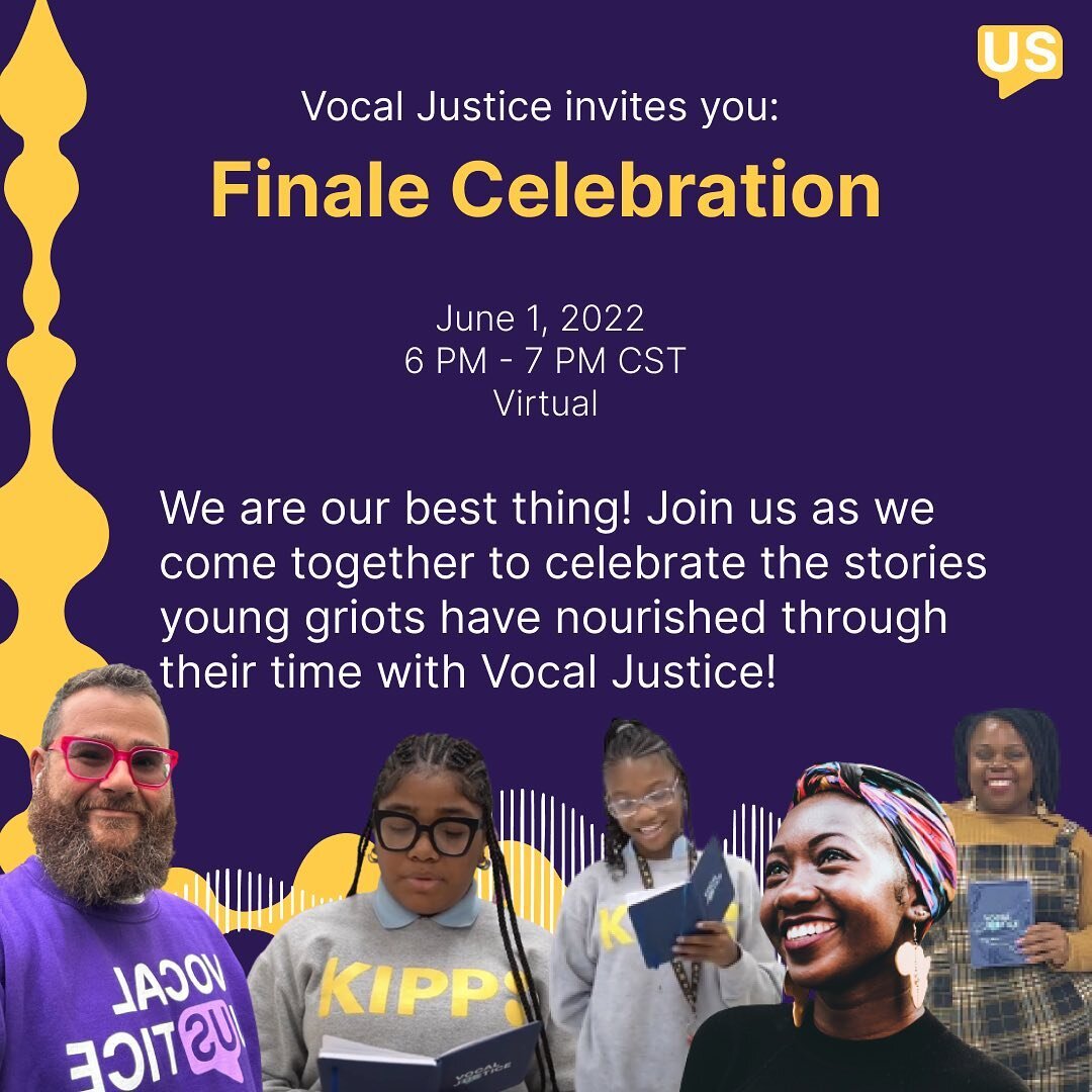 Another one! We&rsquo;re hosting a finale celebration to showcase the work our young people have been engaged in all year. RSVP at the link in our bio. 💜