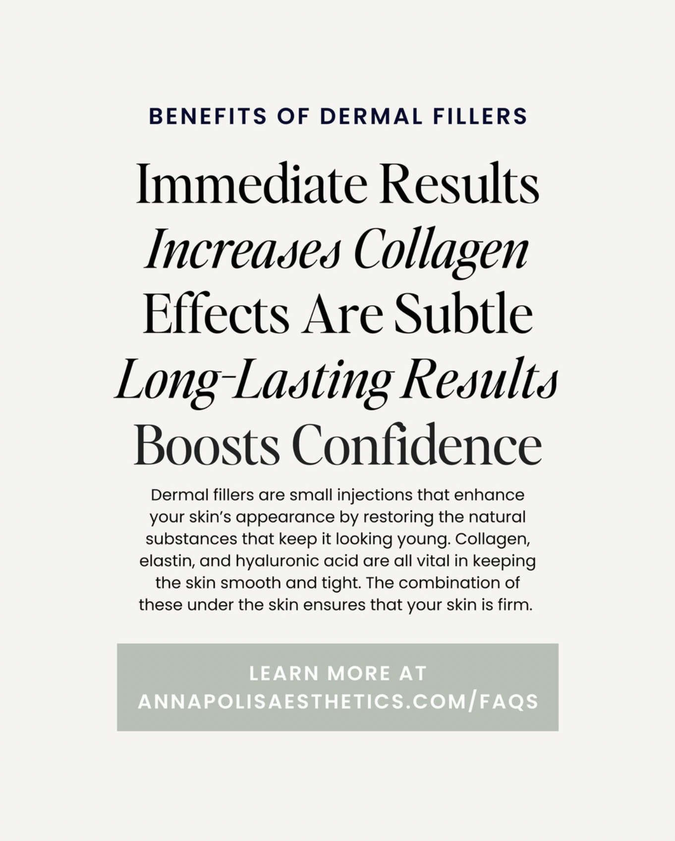 The Benefits Of Dermal Fillers