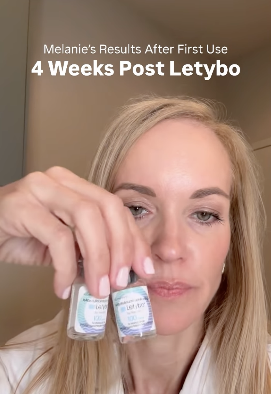Letybo Injection Results - 4 Weeks Post