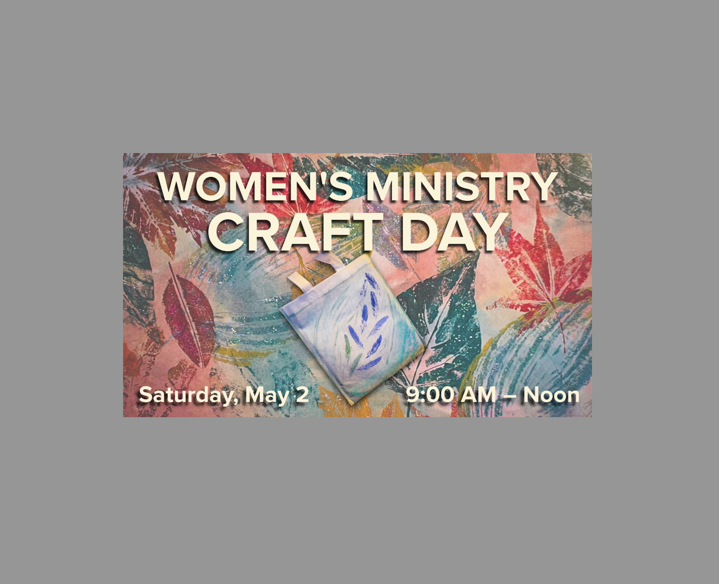 WOMEN'S MINISTRY CRAFT DAY