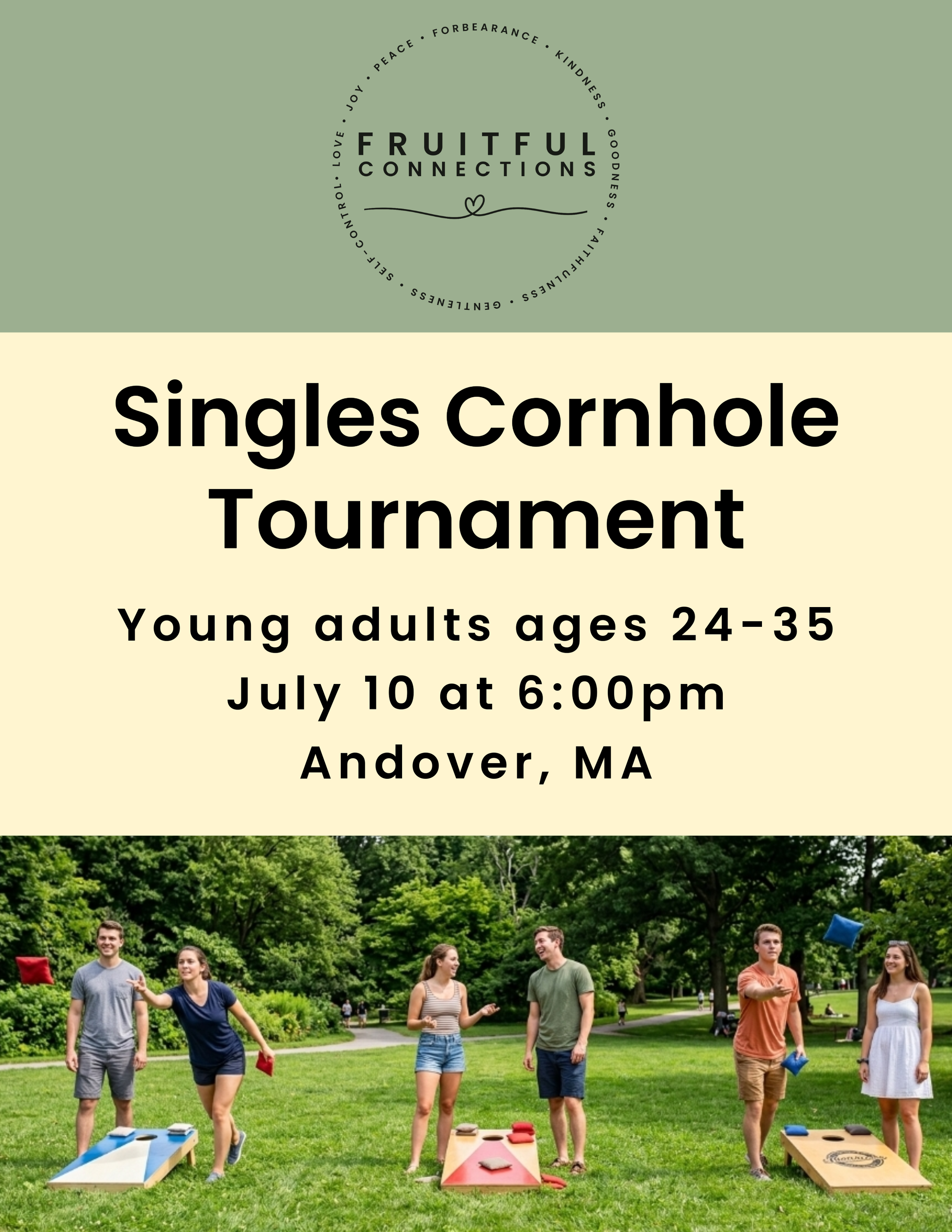 Singles Cornhole Tournament