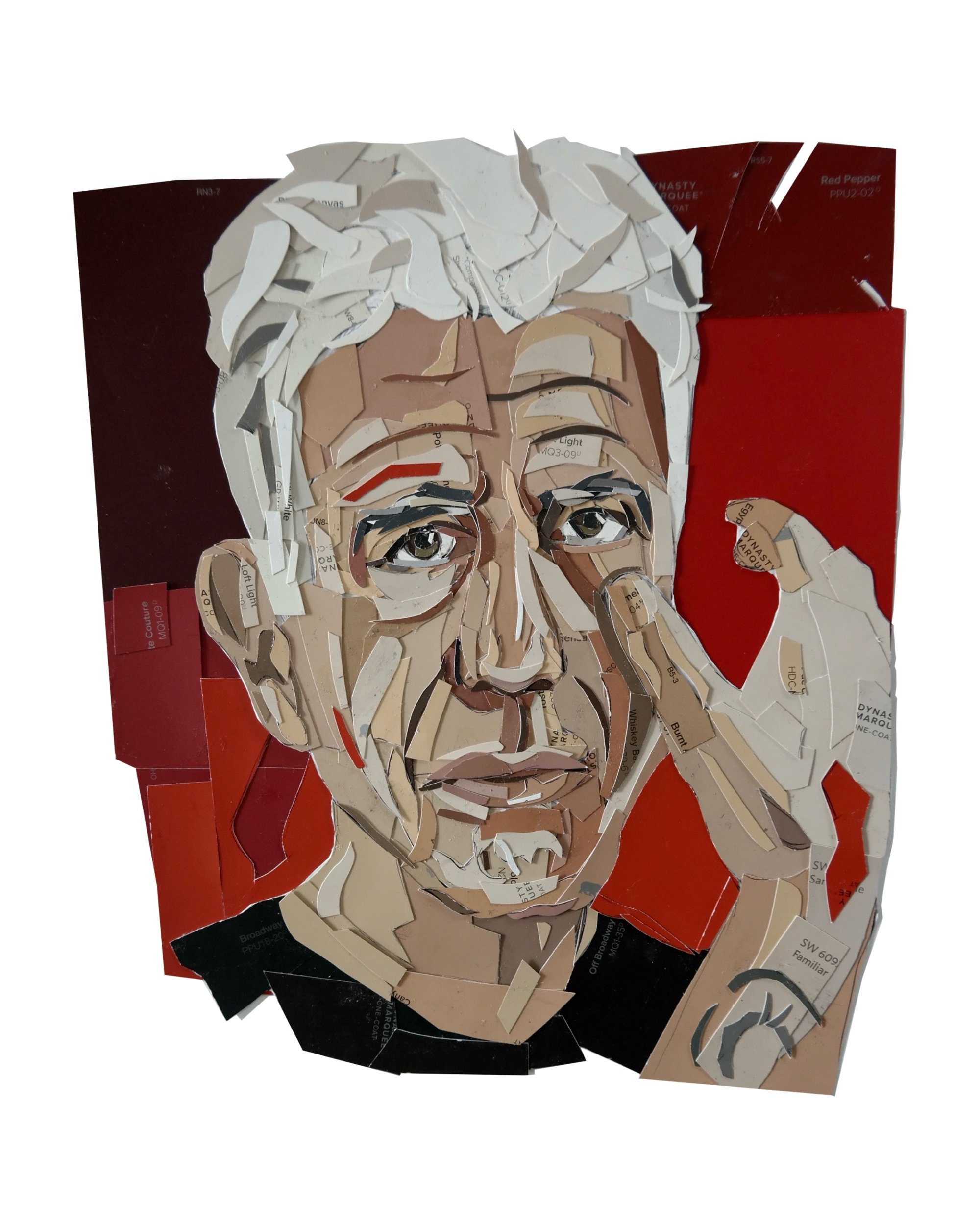 "Anthony Bourdain." Fine Art Print