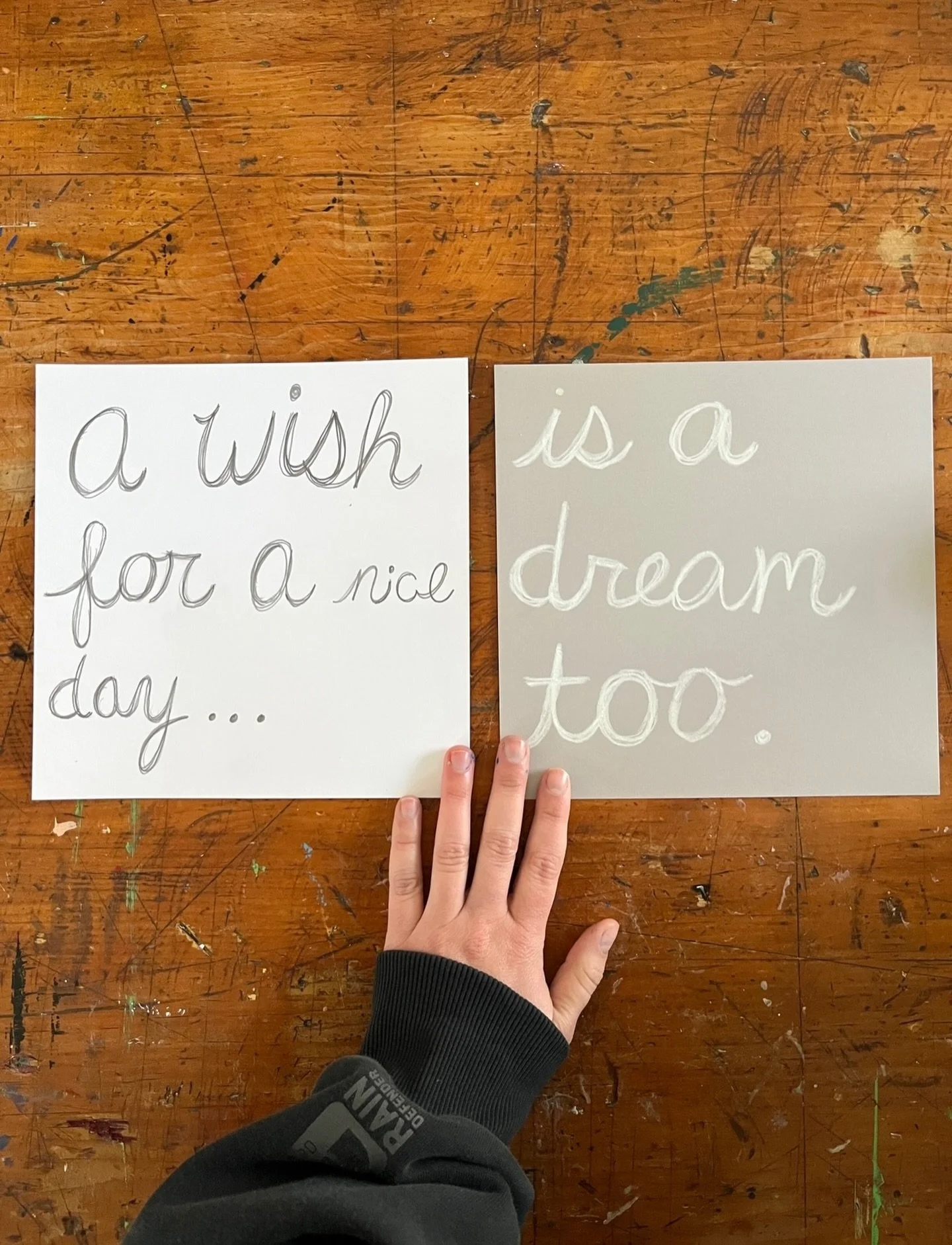 Big believer in the small dreams these days. ☁️