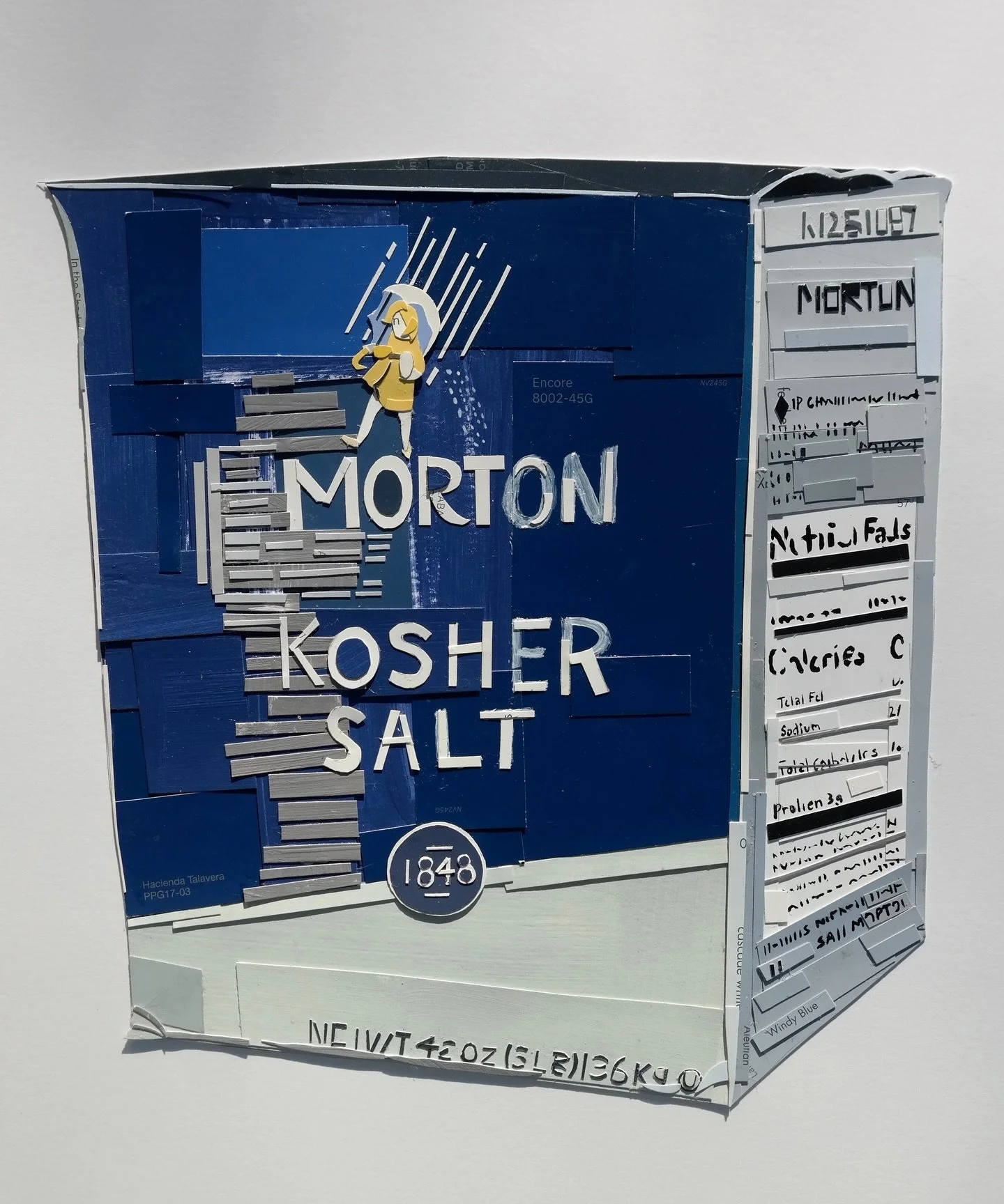Another look at what is coming soon to @lizlidgettgallery later this month.🧂coarse kosher salt  is always on deck around here. Send this to your salty friend.