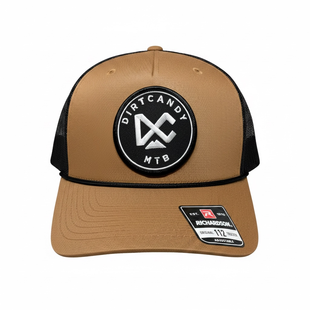 112 FPR Trucker Hat, Carmel / Black w/ Black Rope and Black Patch
