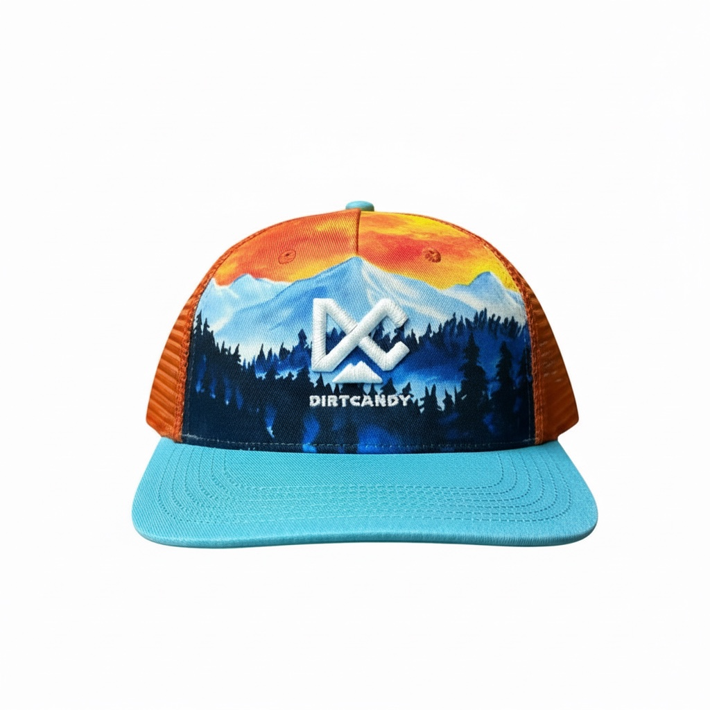 (New) LOCALE *Youth* Trucker, Denali (Orange/Blue) *NO Guarantee on Delivery by Christmas* (Copy)