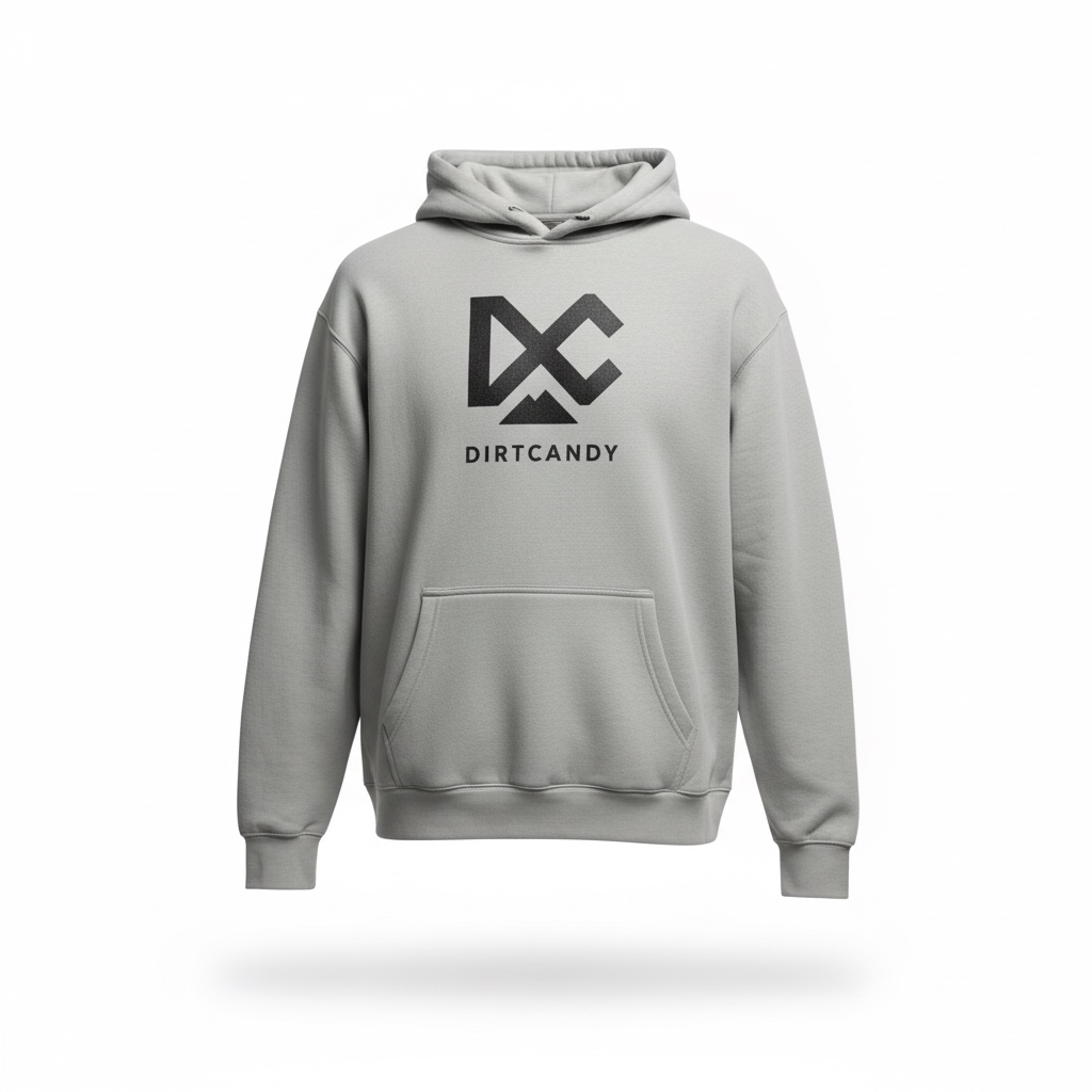 NEW- Mid-Weight Relax Hood, Storm w/ Black Logos