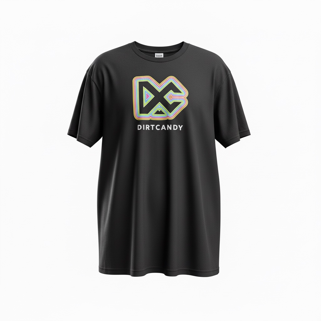 Black w/ NEON Logo, Next Level, 6210 Premium CVC Unisex T.