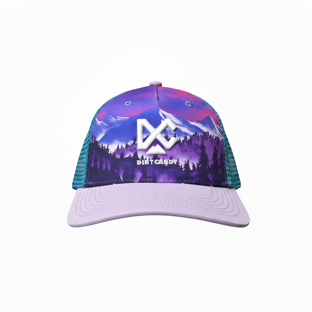 (New) LOCALE *Youth* Trucker, Denali (Purple/Blue) *NO Guarantee on Delivery by Christmas*