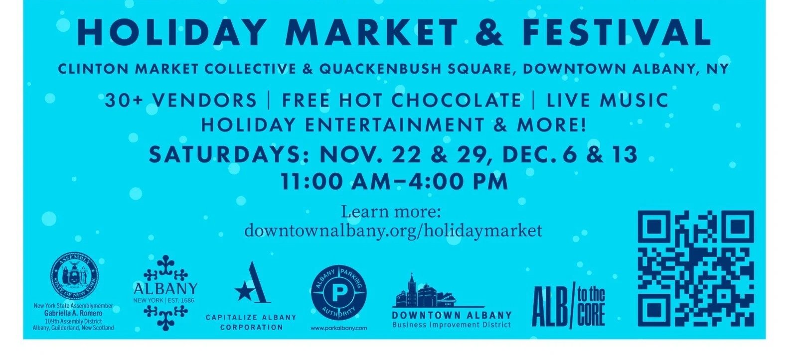 Deck the Hall-bany: Holiday Market and Festival