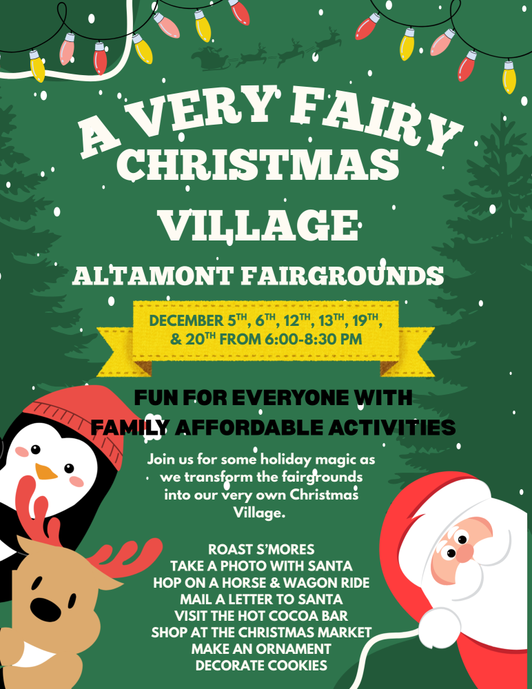A Very Fairy Christmas at Altamont Fairgrounds