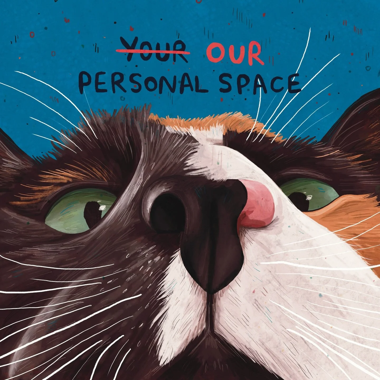 January is sleepy, snowy, and slow. ❄️ And I need to remember to be active on Instagram even without 2-4 markets a week. So here&rsquo;s my newest drawing! Of course it&rsquo;s gonna be a sticker and print. Swipe all the way through to see the refere