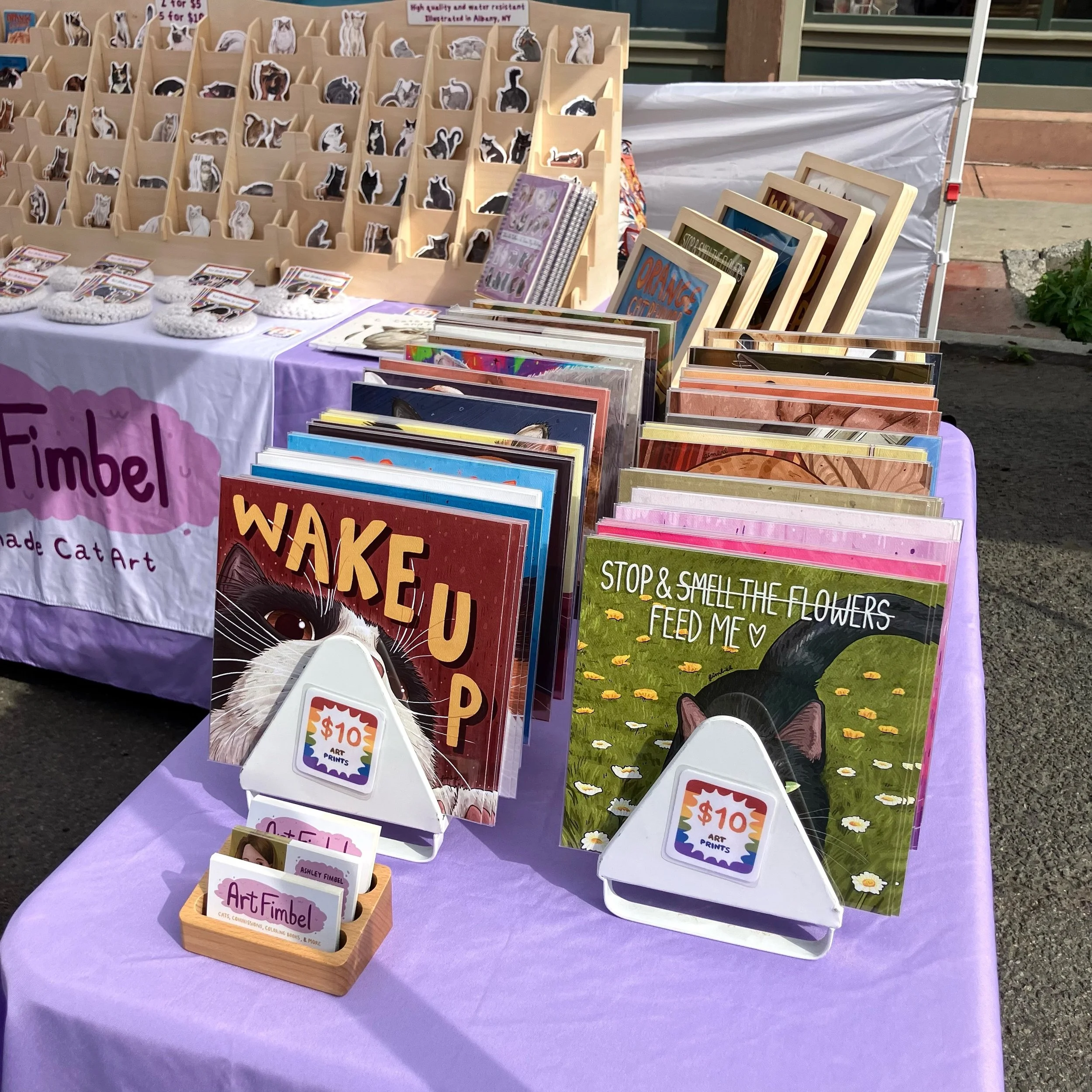 Happy Pride Night Out! 🏳️&zwj;🌈🏳️&zwj;🌈🏳️&zwj;🌈
I&rsquo;m set up on River Street right outside of @marketblockbooks for Pride Night Out by @abiggaymarket and @downtowntroyny 💛💛💛 The weather is beautiful! I am one of 70+ vendors popping up, a
