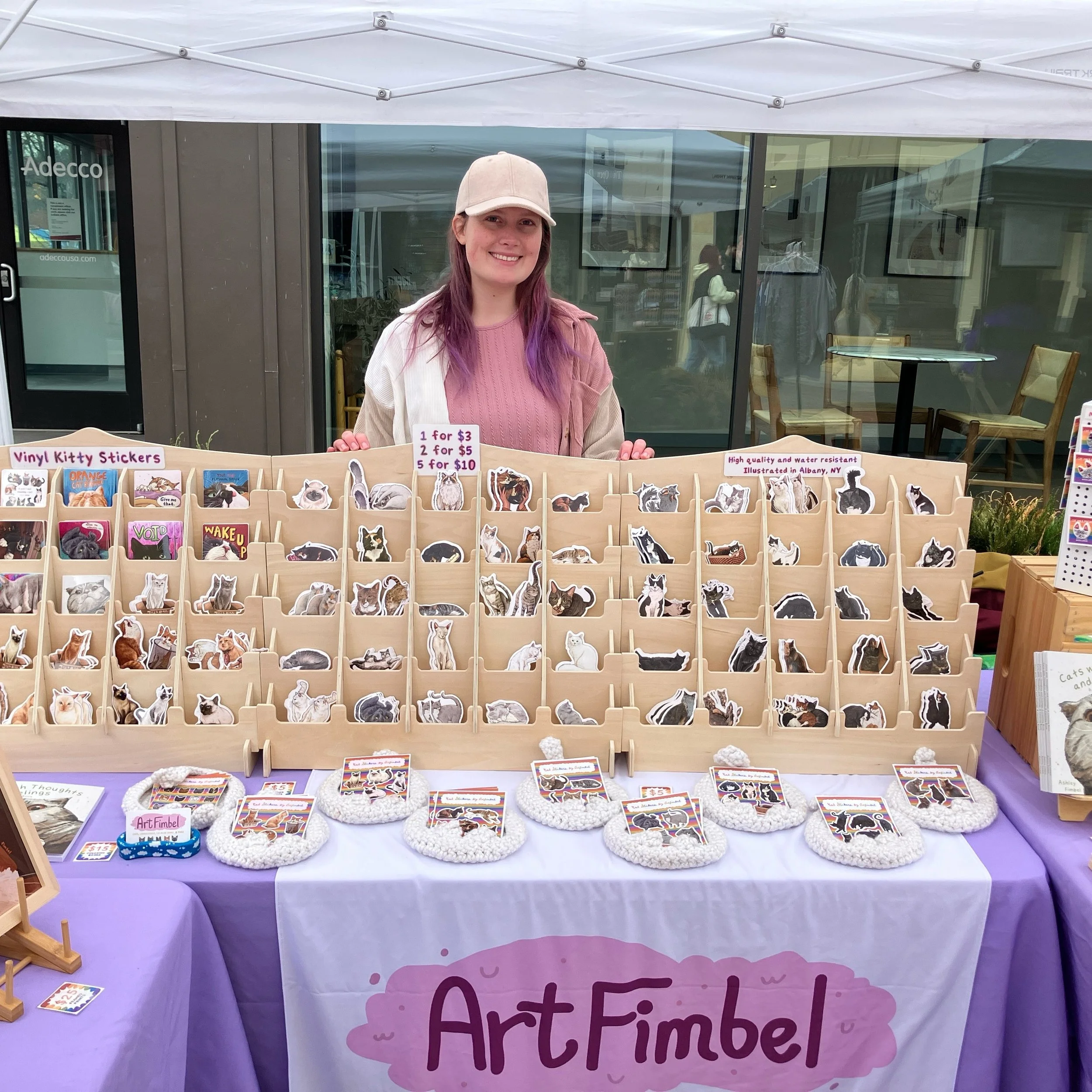 It&rsquo;s a lovely, sunny afternoon on Jay Street today. I&rsquo;m at the MADE on Jay Market for the first time in a while (my last two dates rained out 😅), and I&rsquo;ll also be back next week! We&rsquo;ve got live music and plenty of vendors bet