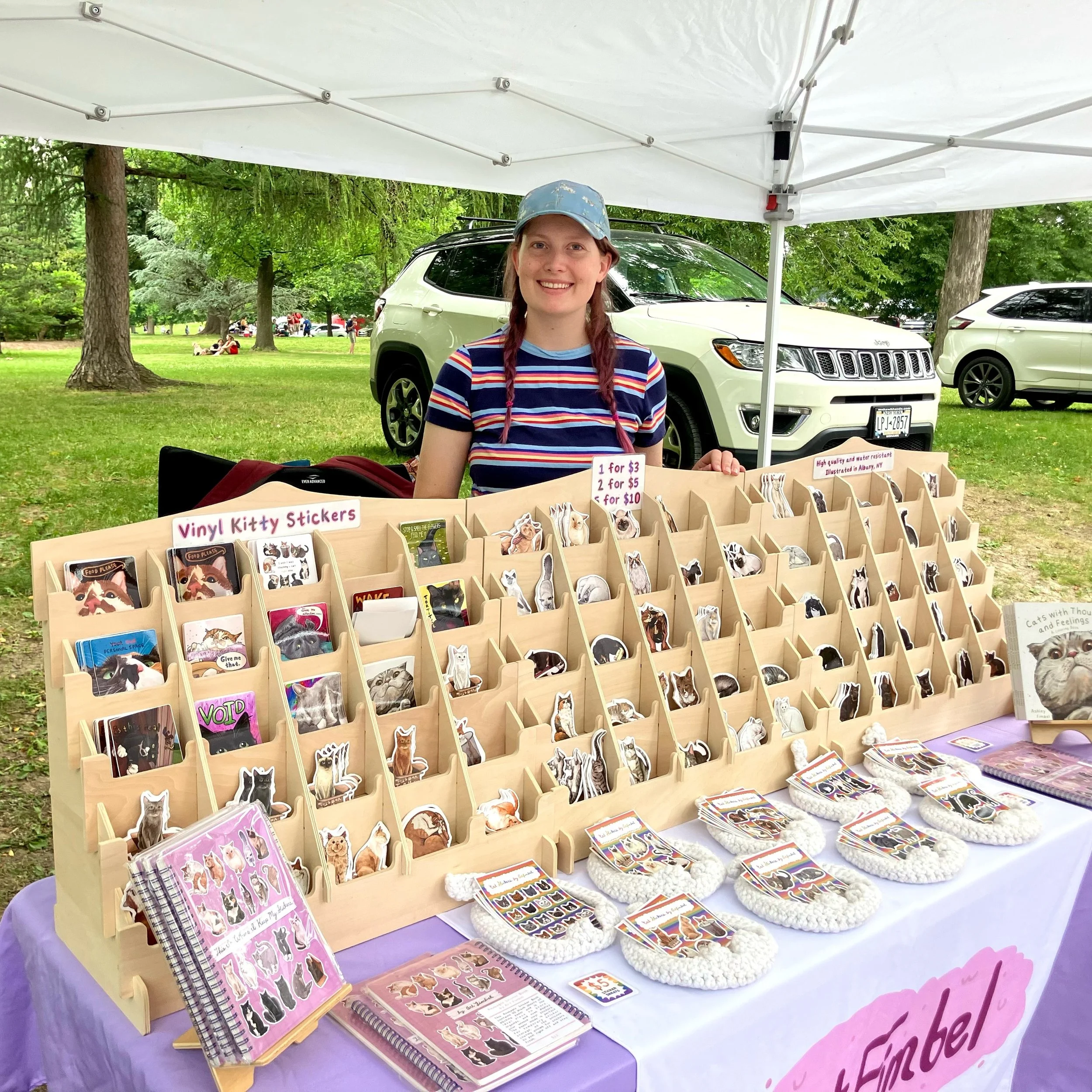 Thank you to everyone who stopped by my booth this past week and weekend! Alive at 5, North Adams Pride, Lee Pride, and finally Capital Pride in Albany. 💛💛 My body is tired, but my heart is full. I&rsquo;m gonna take today to do absolutely nothing!