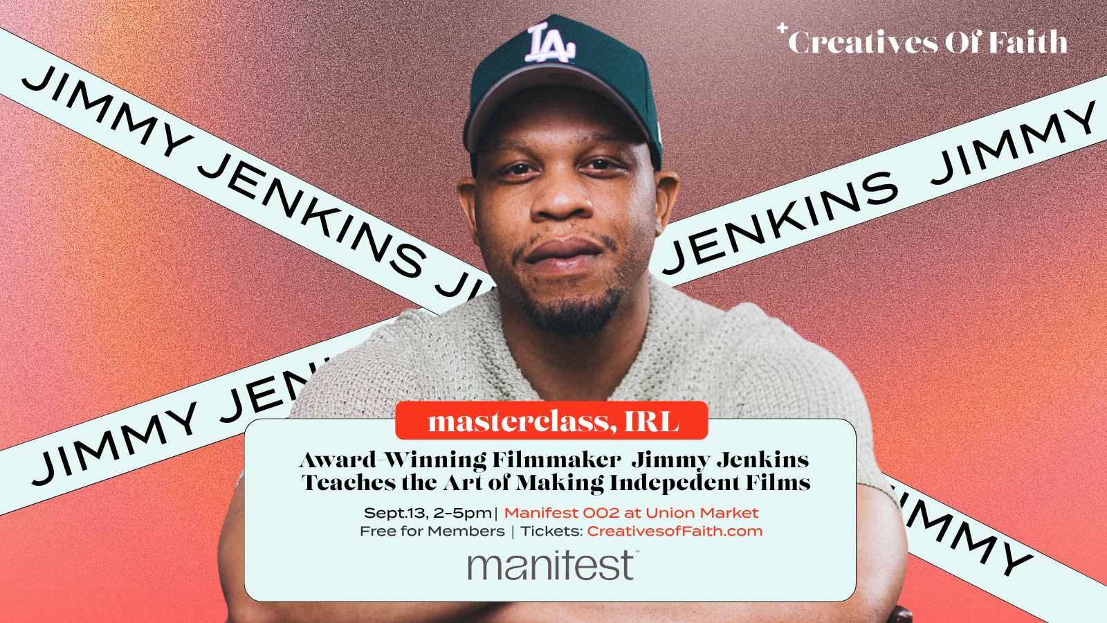 Masterclass with Jimmy Jenkins (In-Person + Virtual)