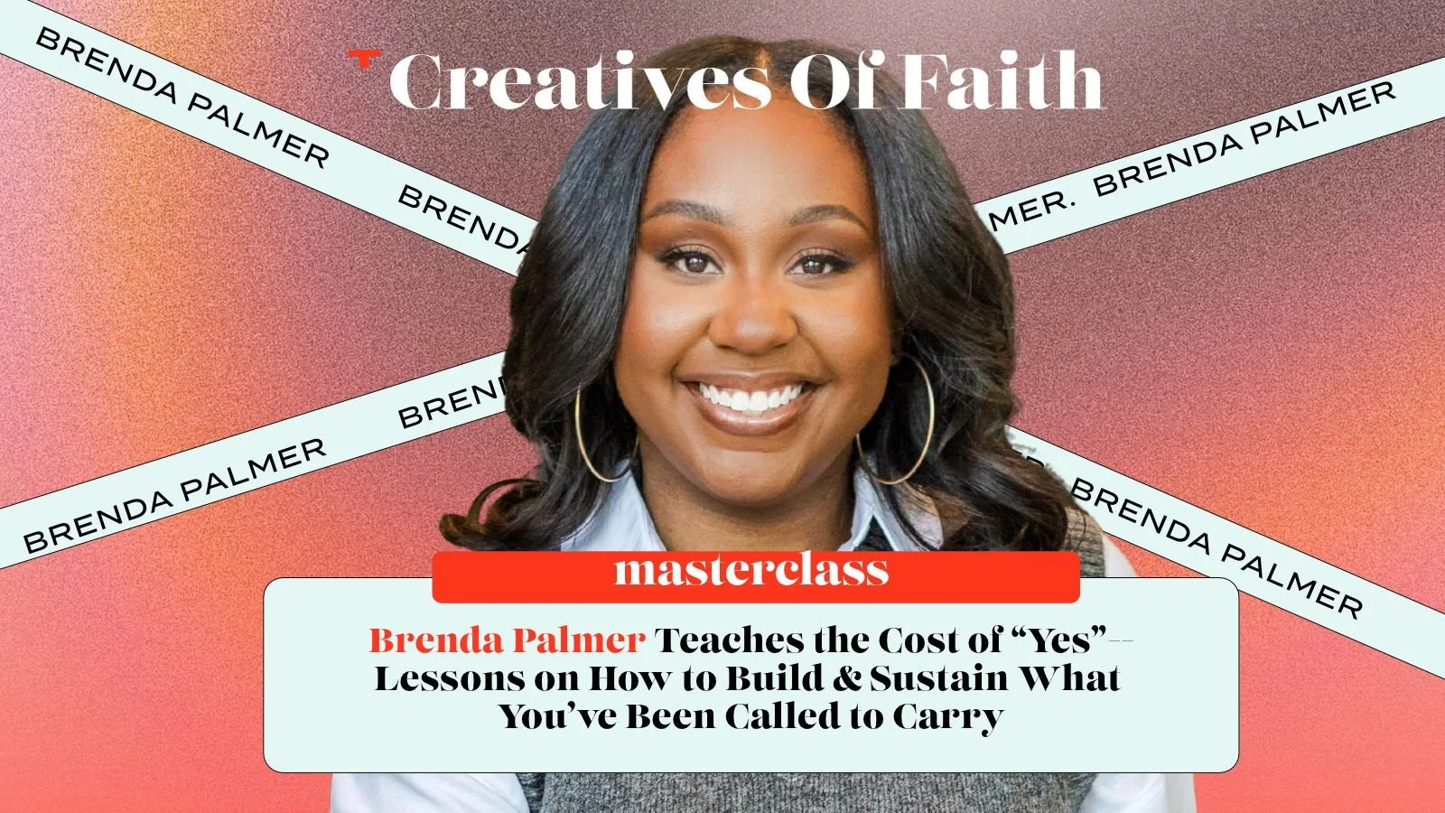 Brenda Palmer Masterclass: The Cost of "Yes"